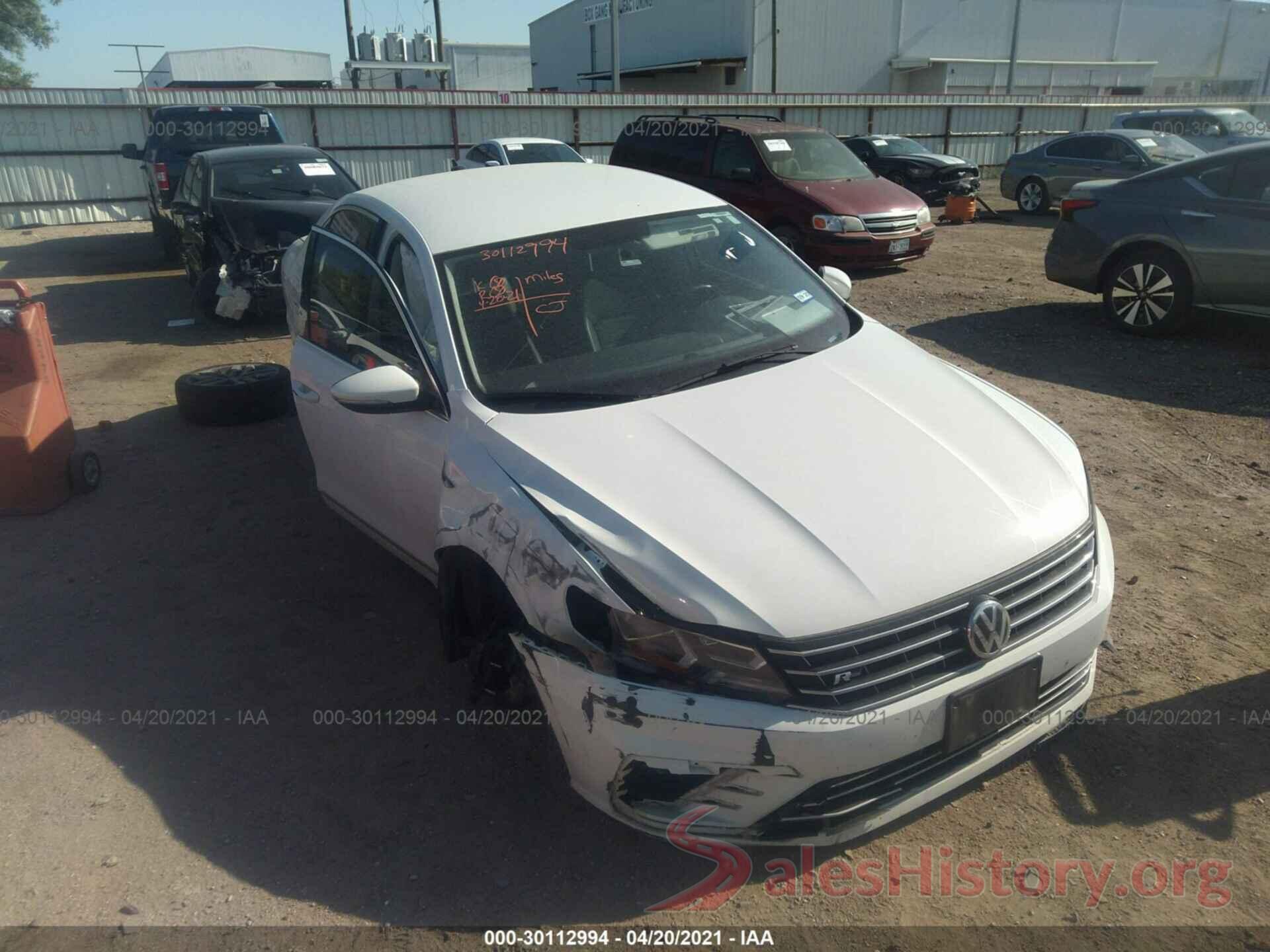 1VWDT7A35HC064911 2017 VOLKSWAGEN PASSAT