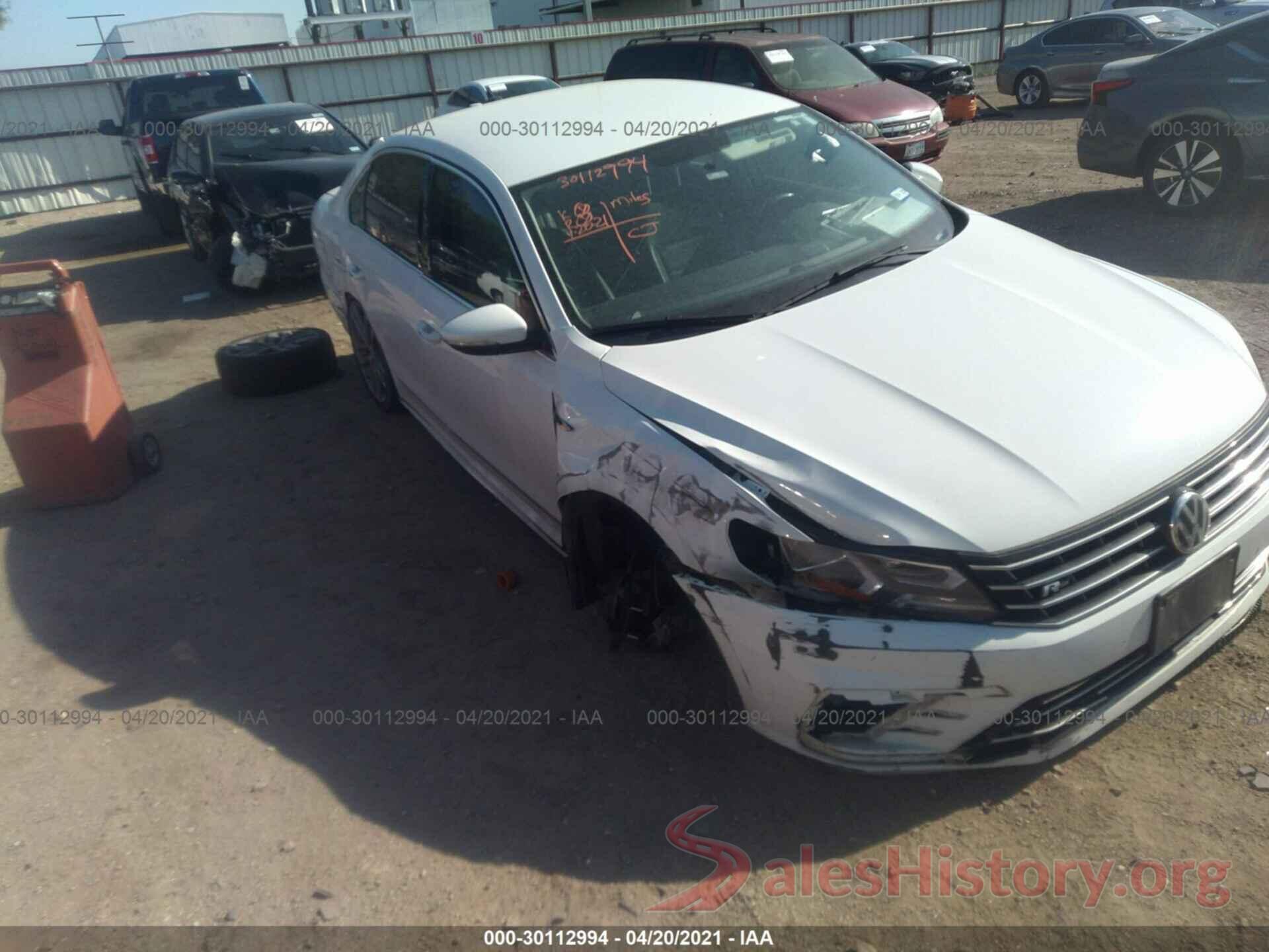 1VWDT7A35HC064911 2017 VOLKSWAGEN PASSAT