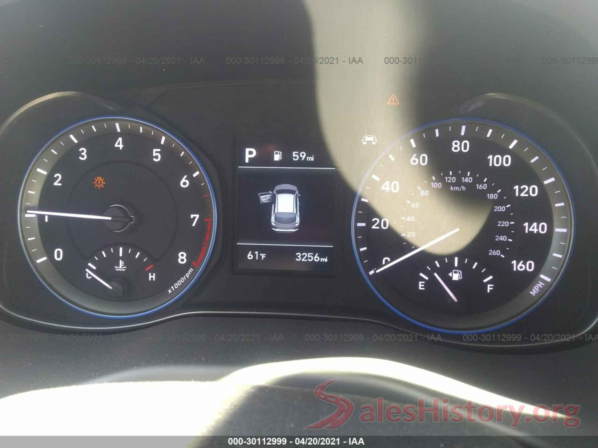 KM8K2CAAXLU489219 2020 HYUNDAI KONA