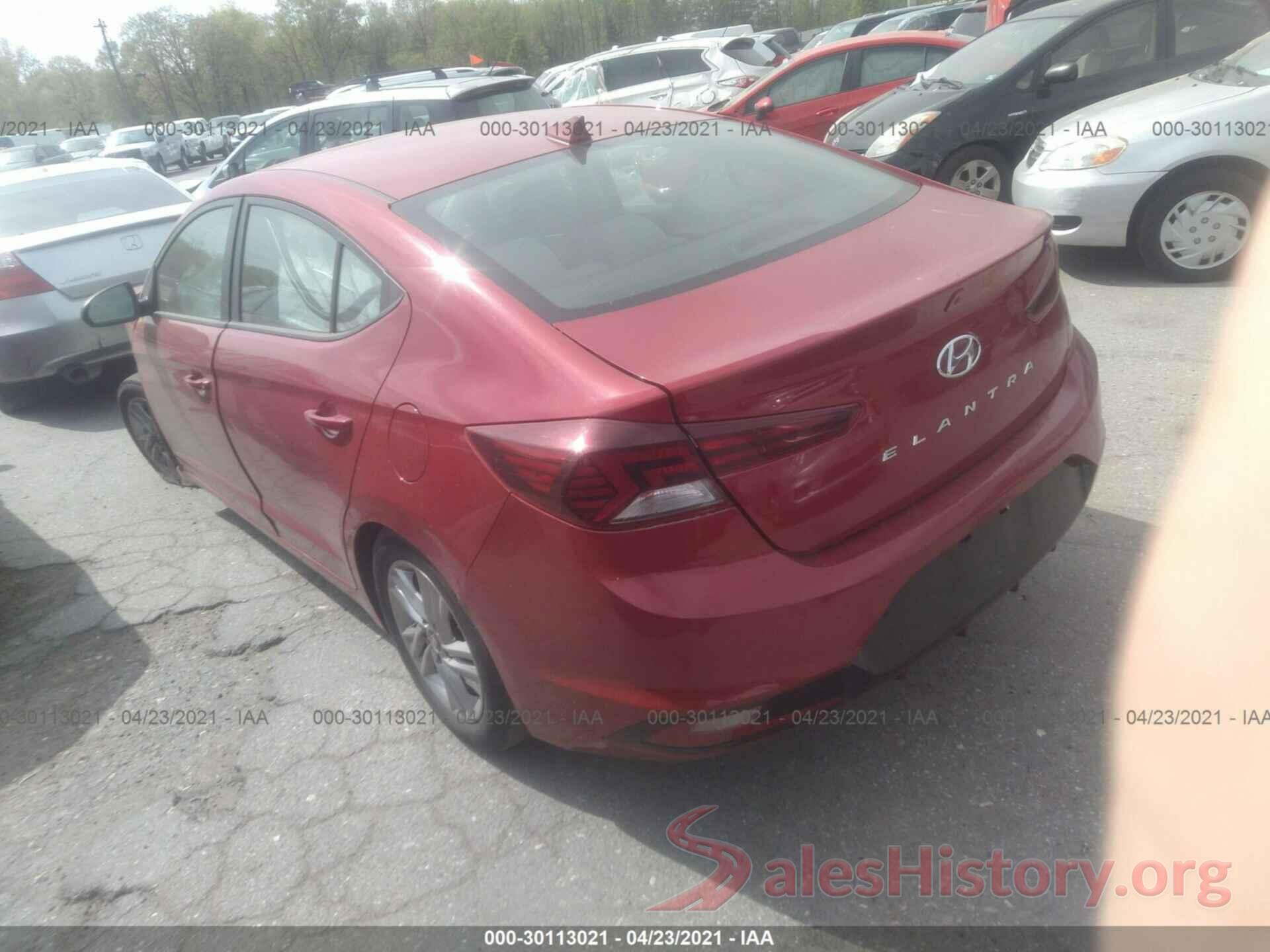 KMHD84LFXKU770490 2019 HYUNDAI ELANTRA