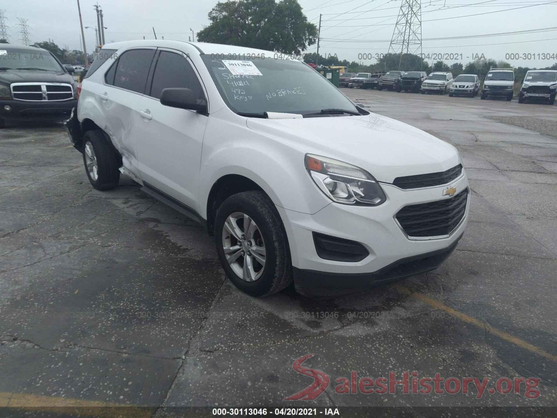 2GNALBEK5G1143730 2016 CHEVROLET EQUINOX