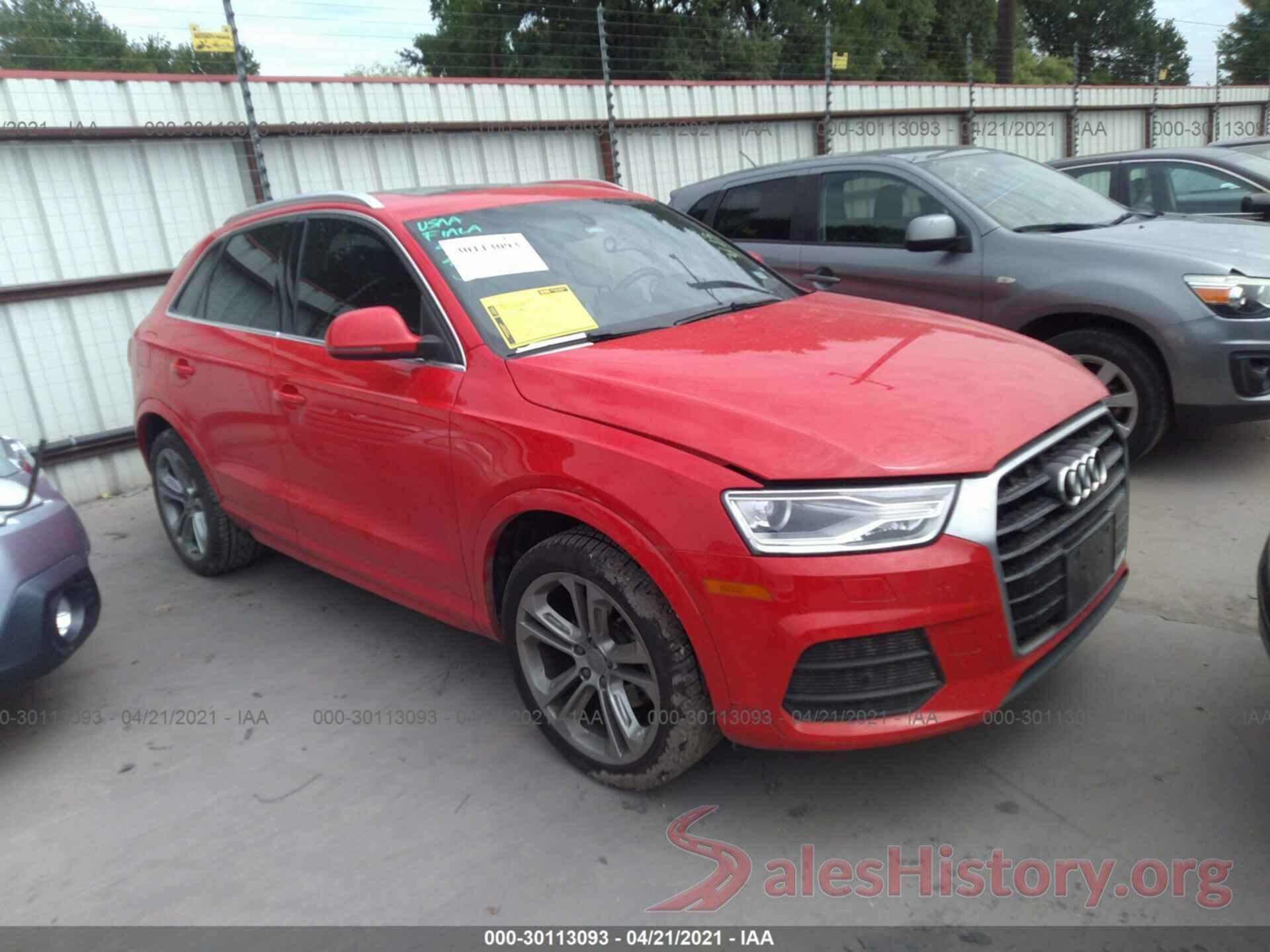 WA1EFCFS4GR013946 2016 AUDI Q3