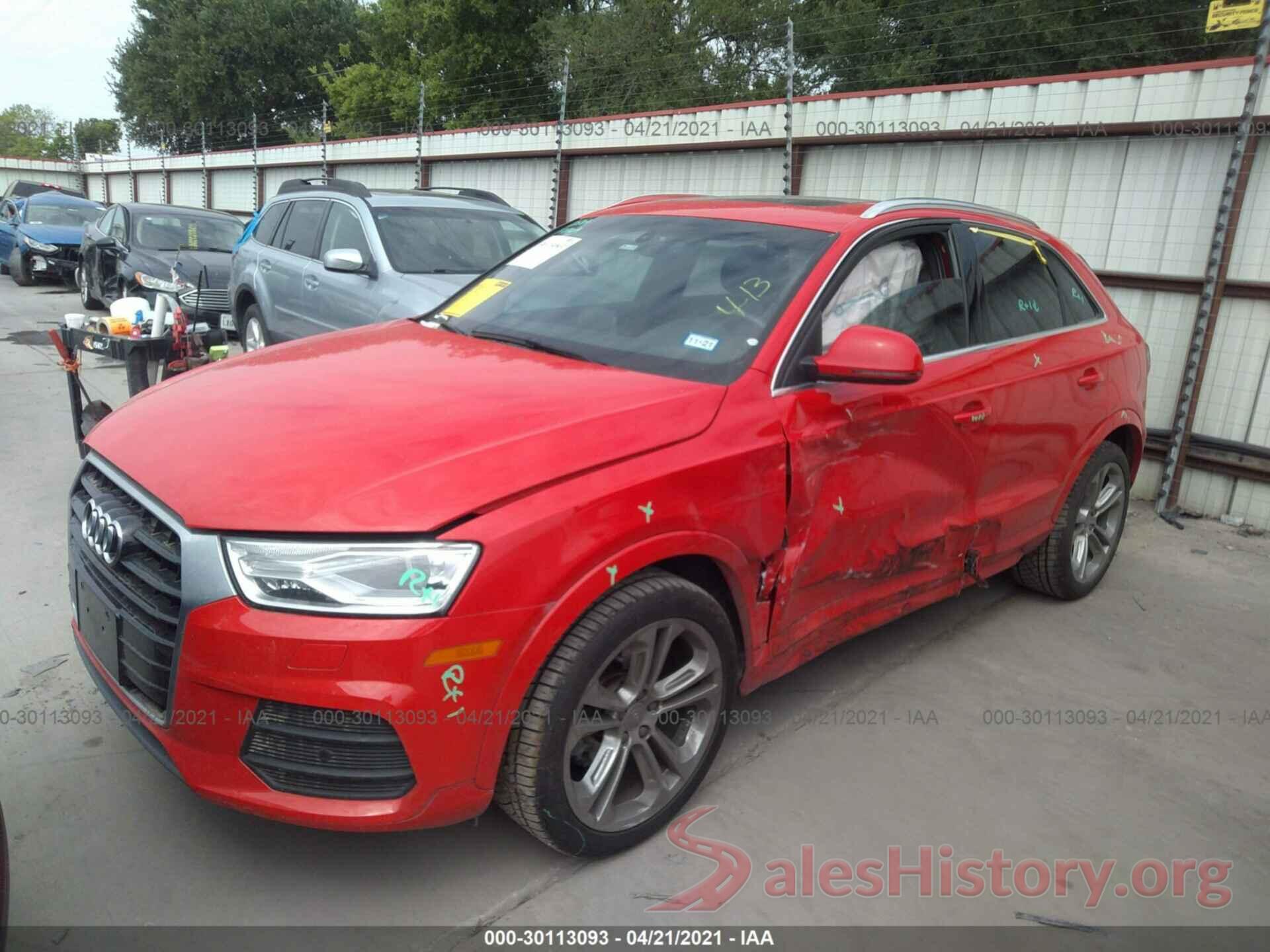 WA1EFCFS4GR013946 2016 AUDI Q3