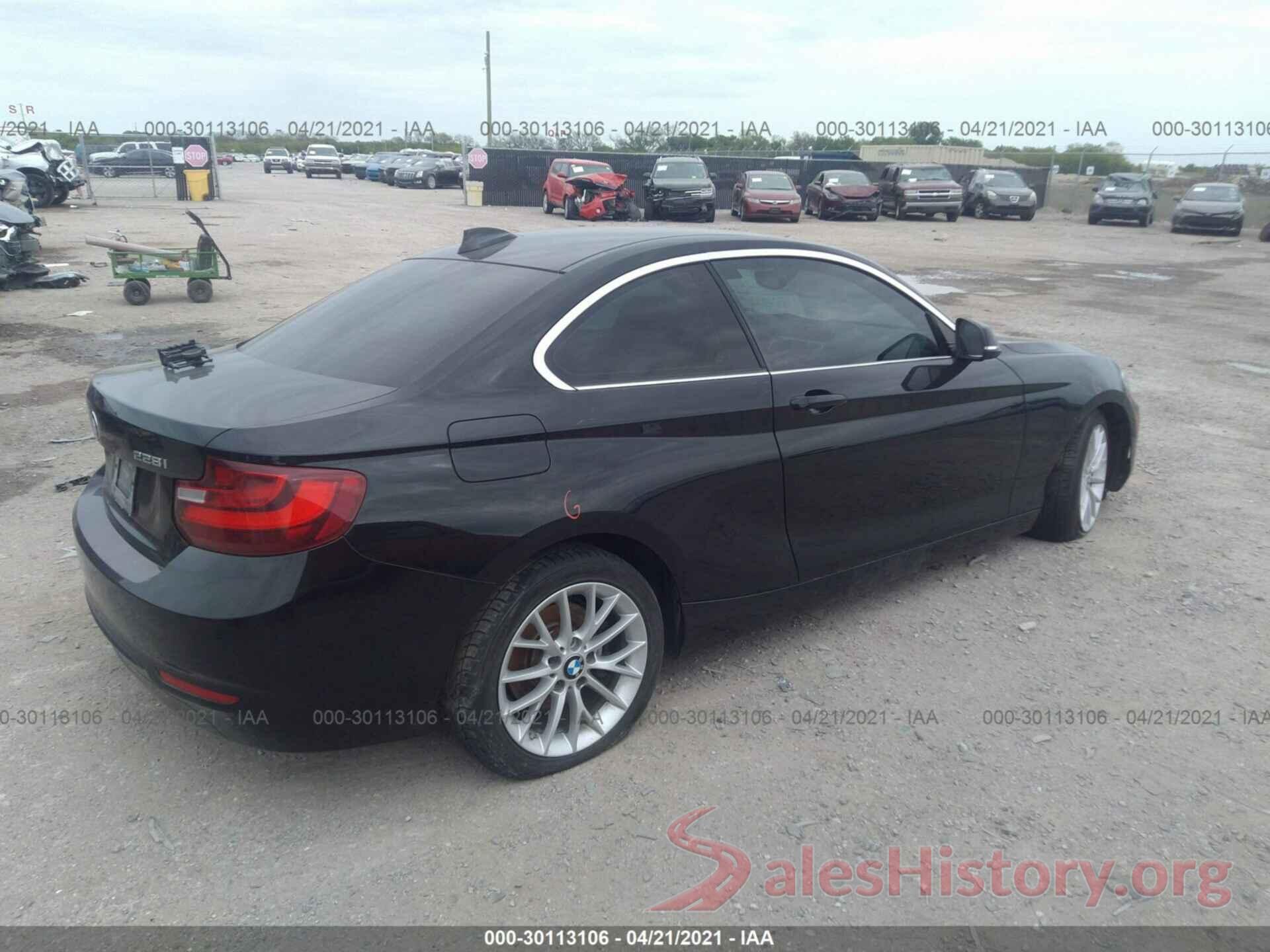 WBA1F9C54GV742121 2016 BMW 2 SERIES