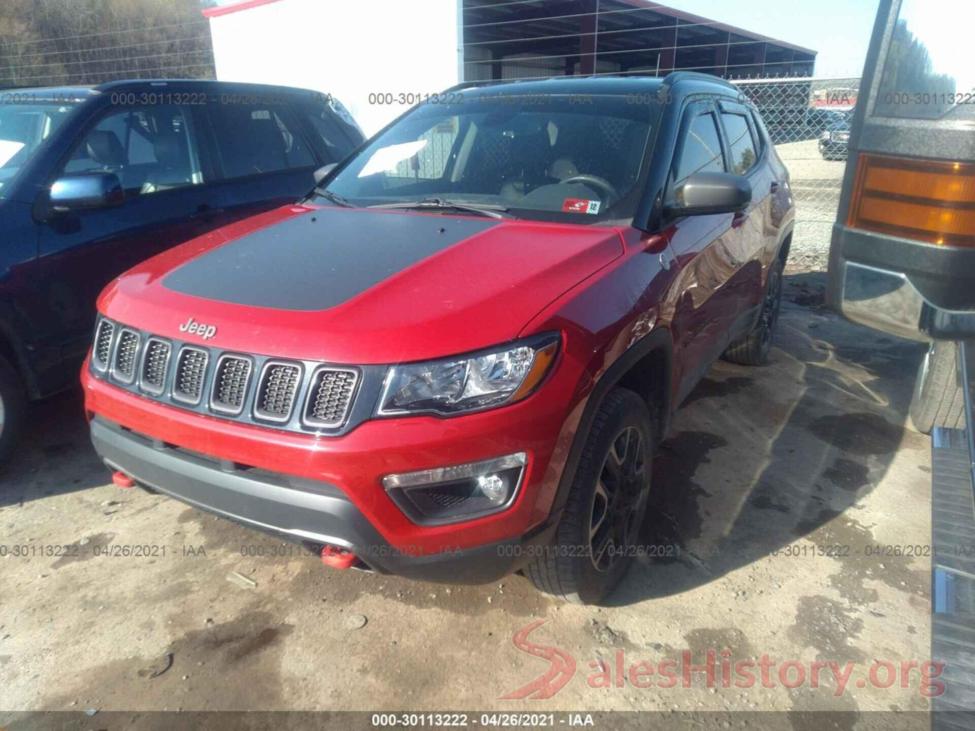 3C4NJDDB9KT651509 2019 JEEP COMPASS