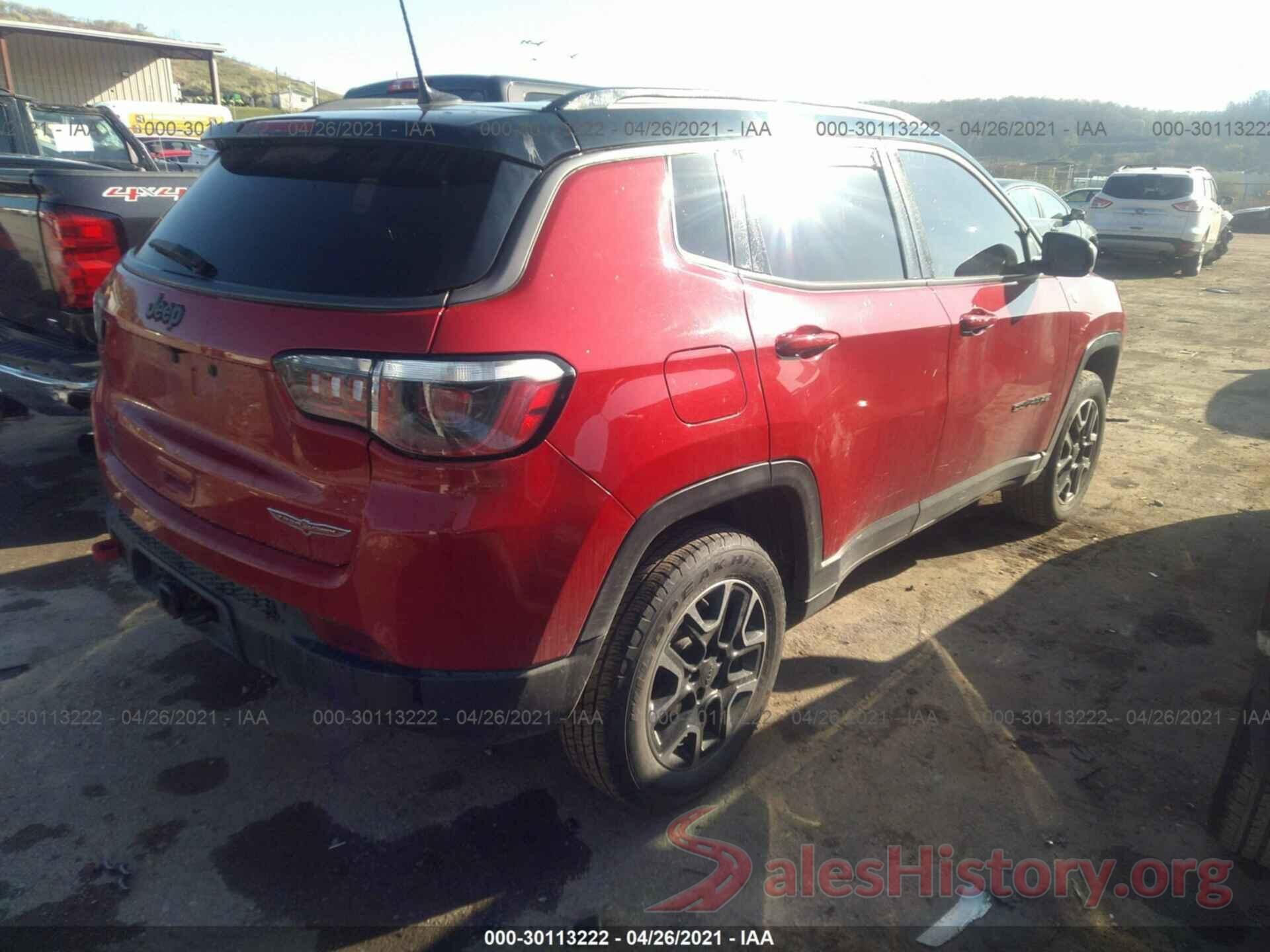 3C4NJDDB9KT651509 2019 JEEP COMPASS