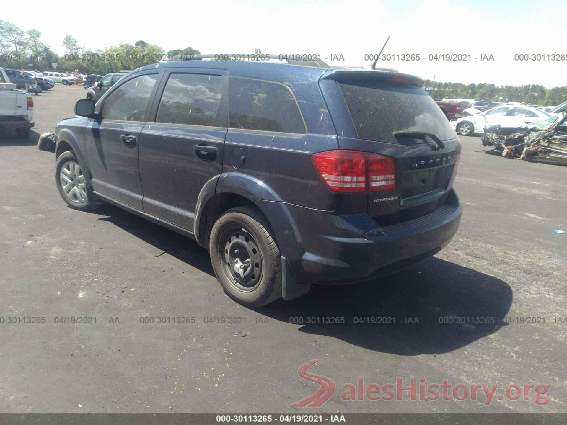 3C4PDCAB4JT170872 2018 DODGE JOURNEY