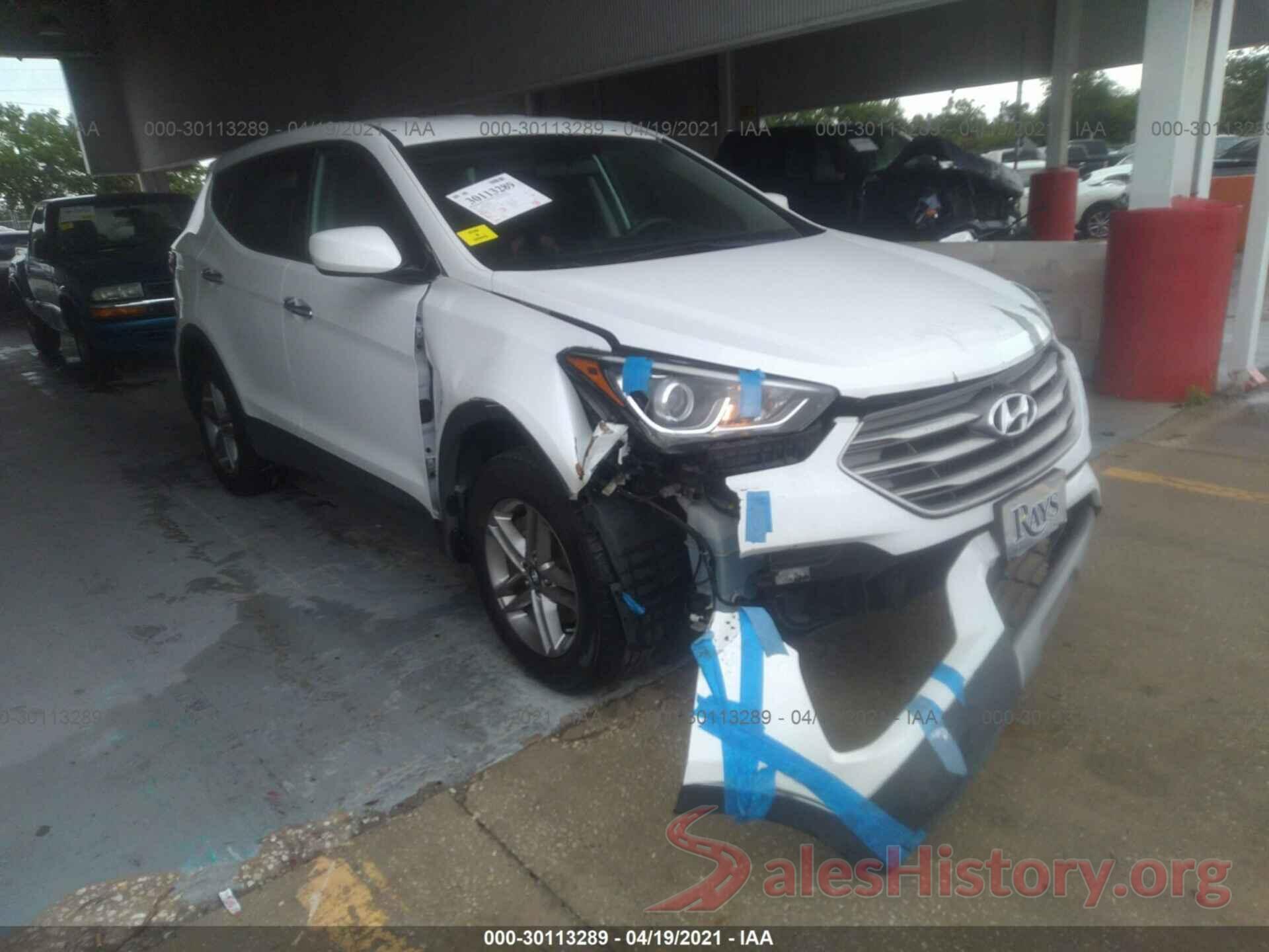 5NMZTDLB3HH011797 2017 HYUNDAI SANTA FE SPORT