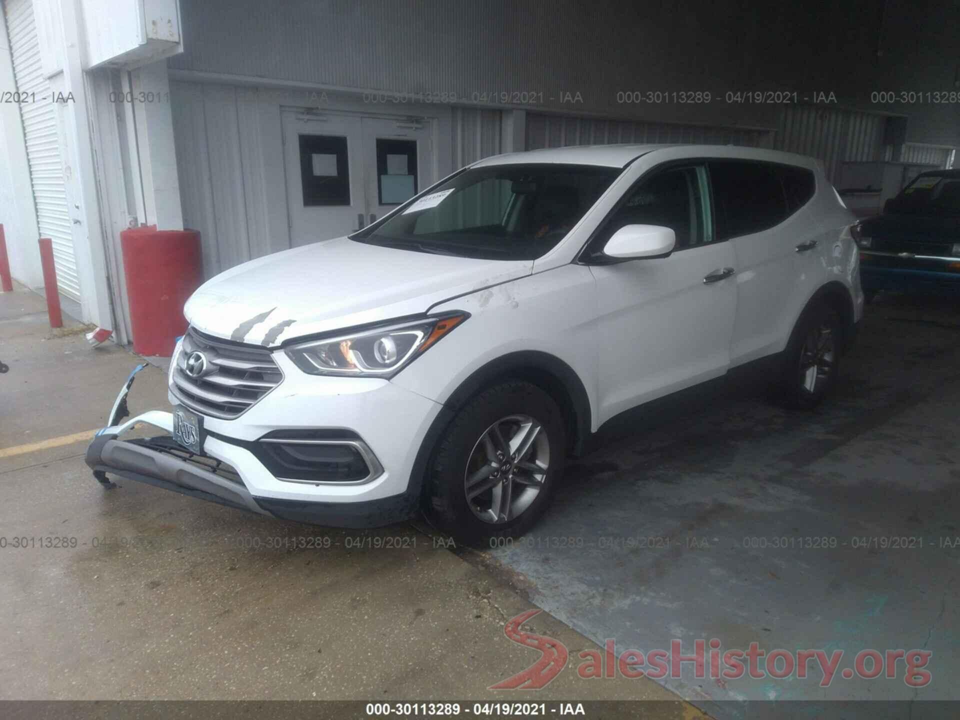 5NMZTDLB3HH011797 2017 HYUNDAI SANTA FE SPORT