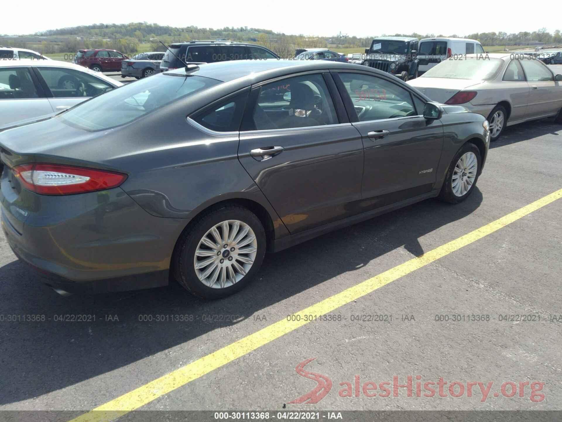 3FA6P0UU4GR133119 2016 FORD FUSION