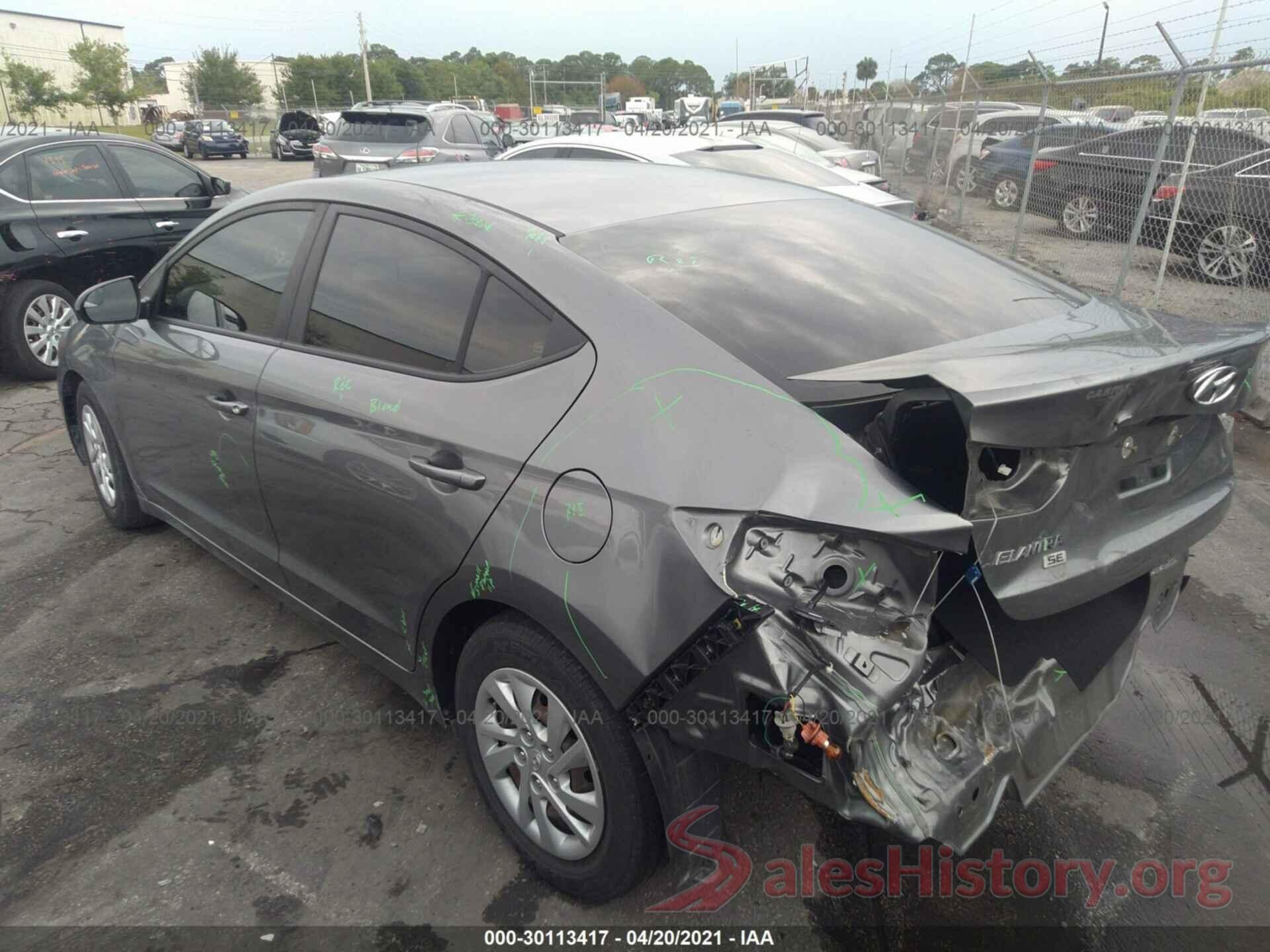 5NPD74LF4JH245053 2018 HYUNDAI ELANTRA