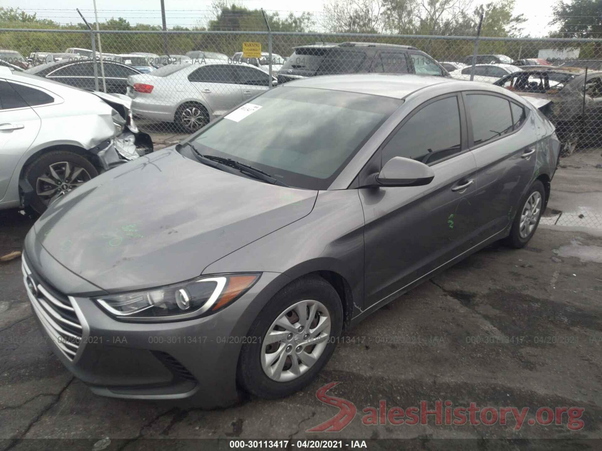 5NPD74LF4JH245053 2018 HYUNDAI ELANTRA