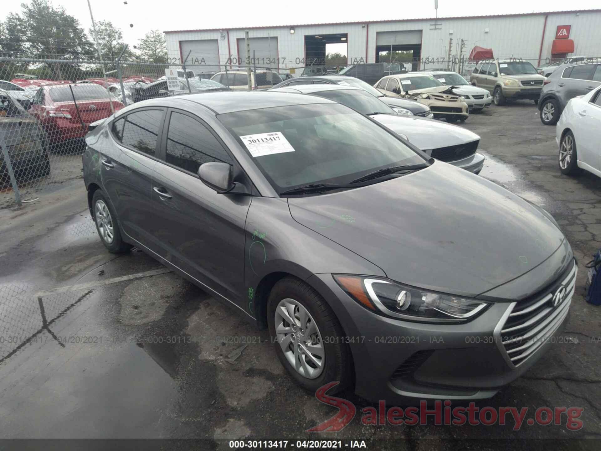 5NPD74LF4JH245053 2018 HYUNDAI ELANTRA