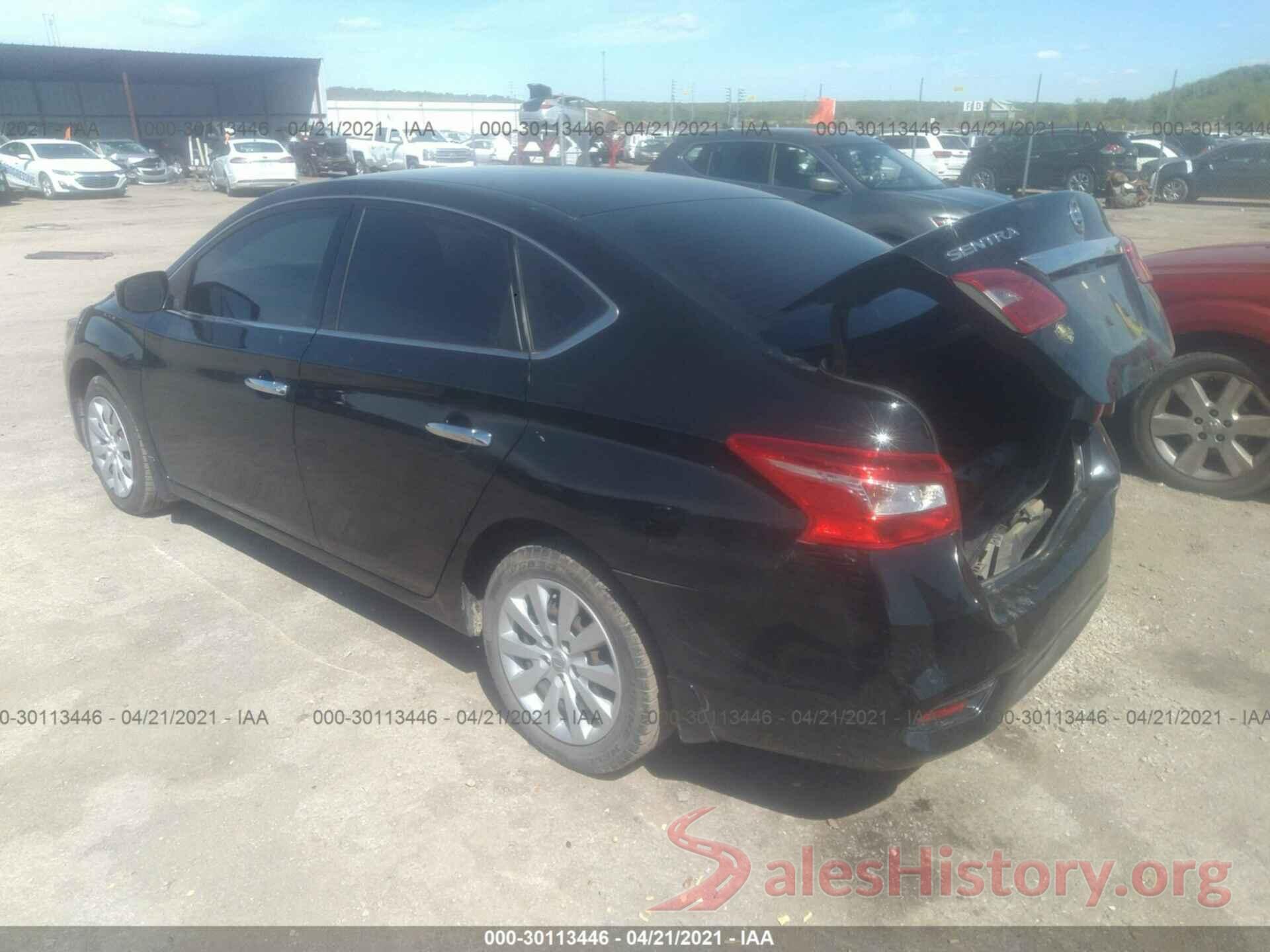 3N1AB7AP3HY378014 2017 NISSAN SENTRA