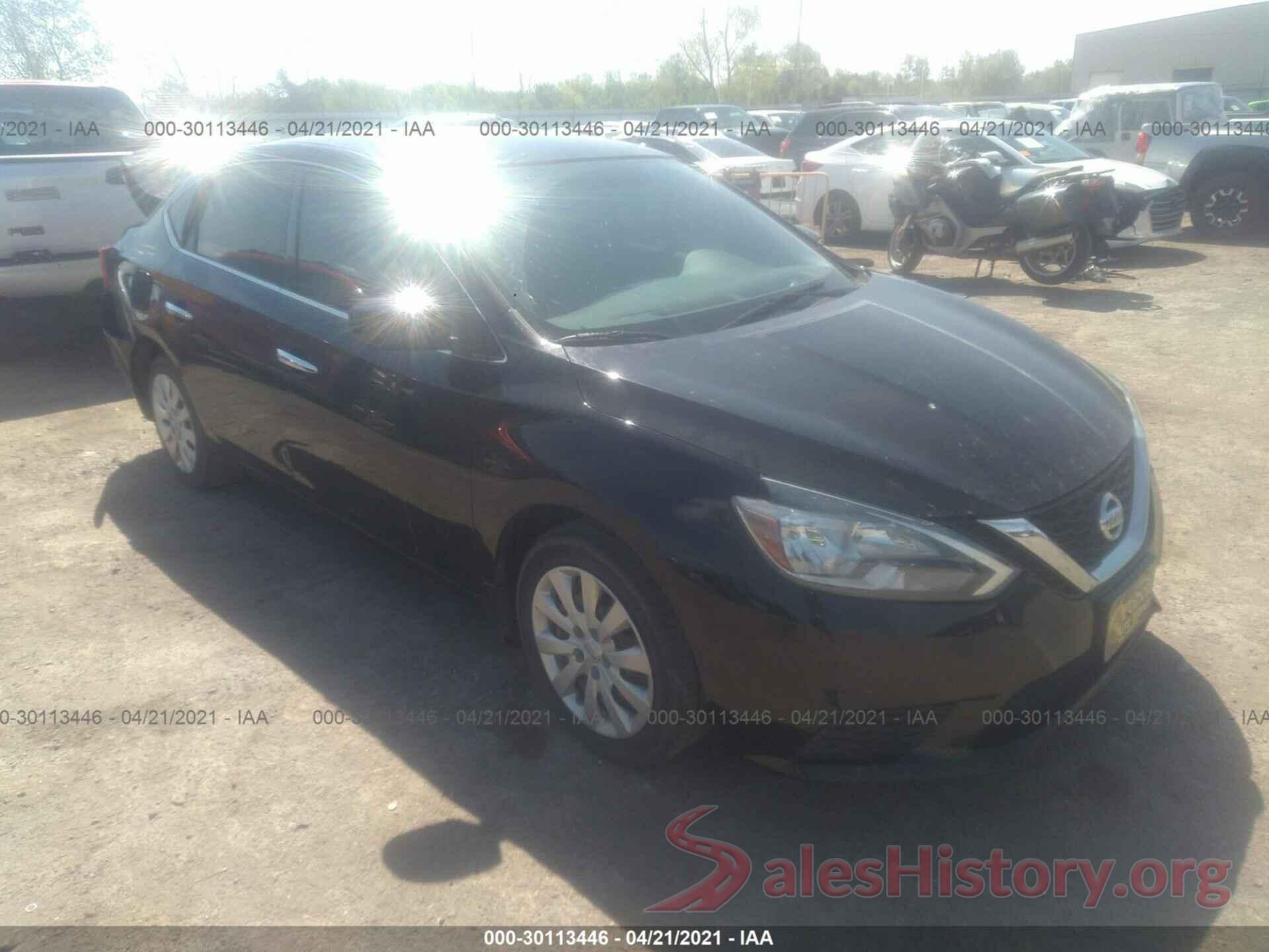 3N1AB7AP3HY378014 2017 NISSAN SENTRA