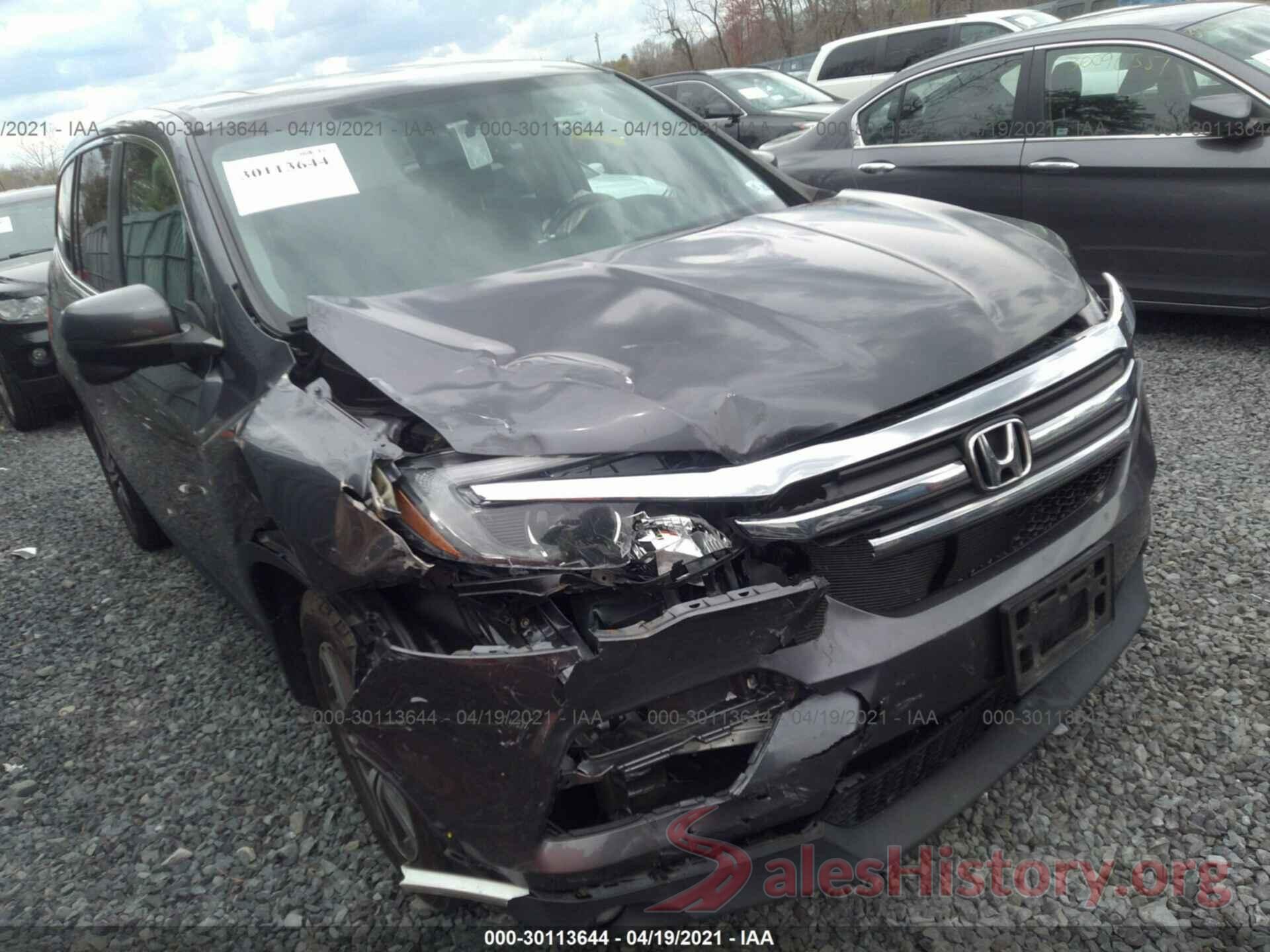 5FNYF6H82GB092769 2016 HONDA PILOT