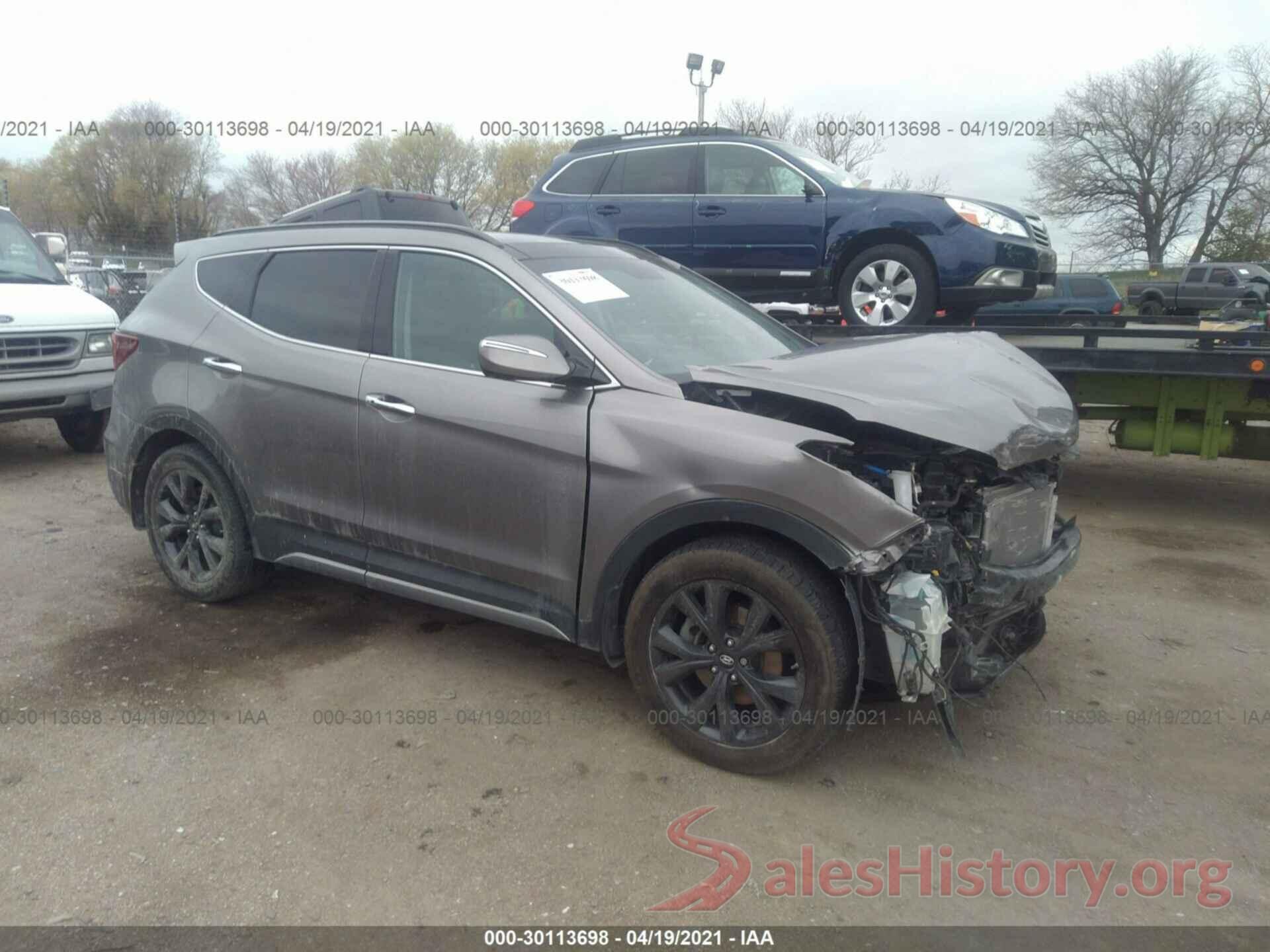 5XYZWDLA4HG409576 2017 HYUNDAI SANTA FE SPORT