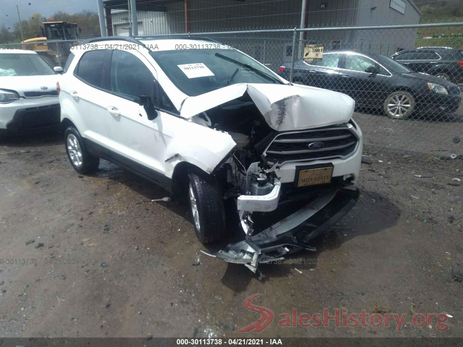 MAJ6P1UL3JC220321 2018 FORD ECOSPORT