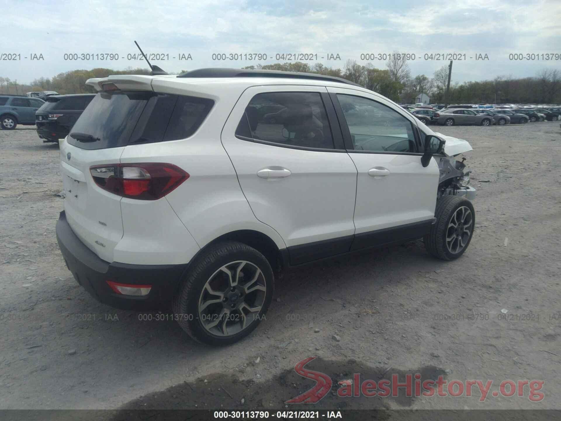 MAJ6S3JL5KC281265 2019 FORD ECOSPORT