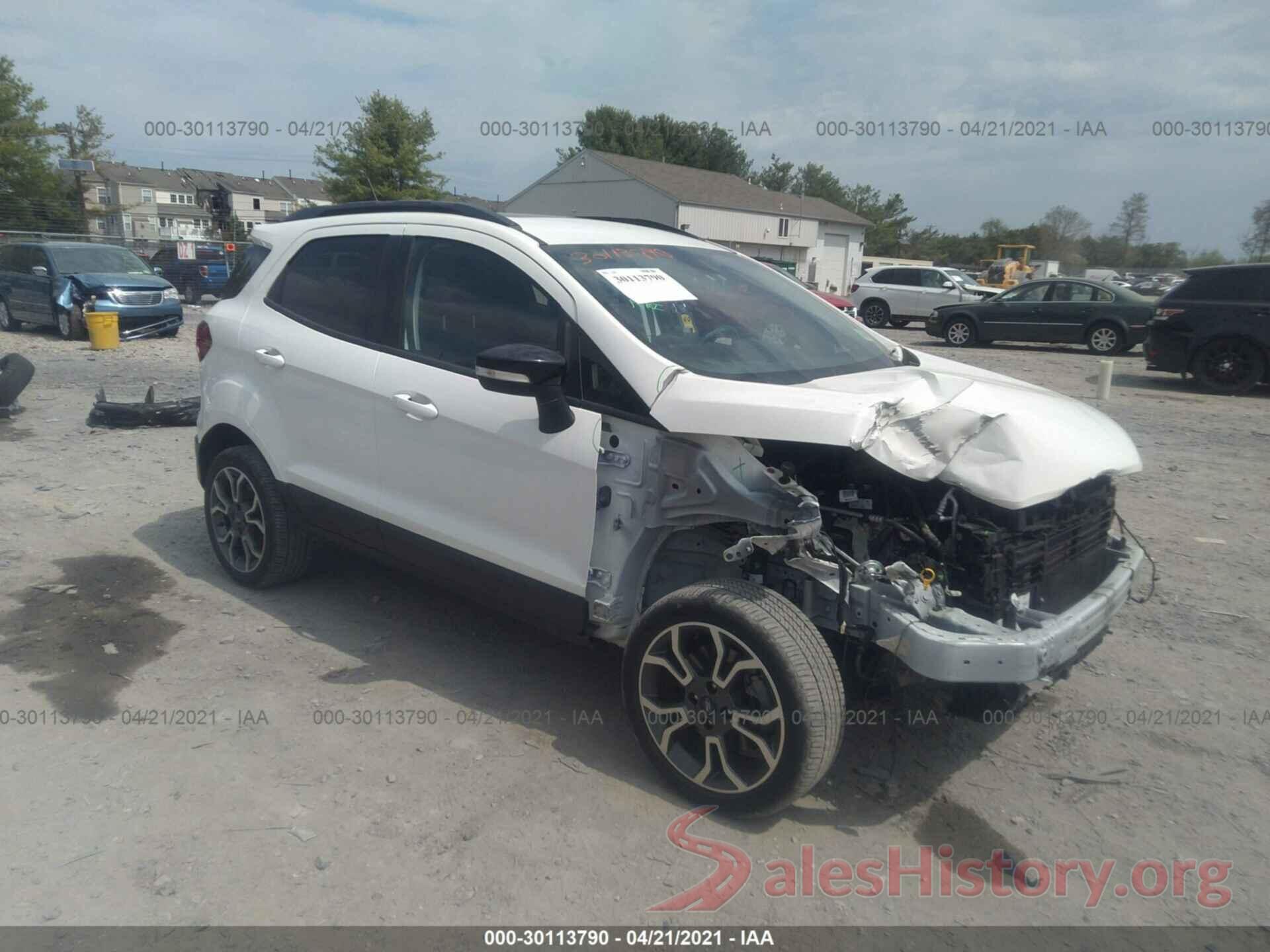 MAJ6S3JL5KC281265 2019 FORD ECOSPORT