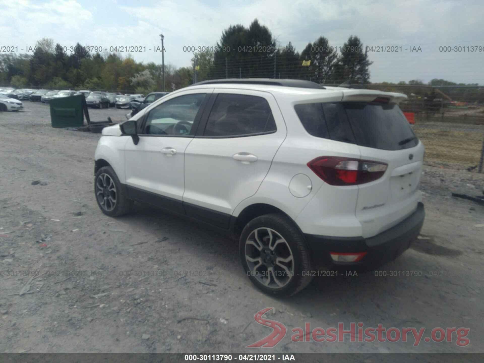 MAJ6S3JL5KC281265 2019 FORD ECOSPORT