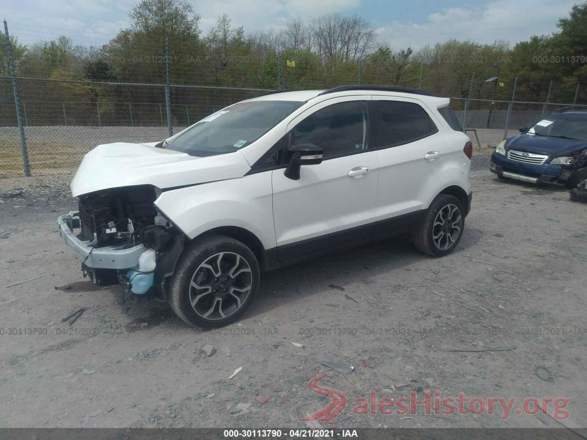 MAJ6S3JL5KC281265 2019 FORD ECOSPORT