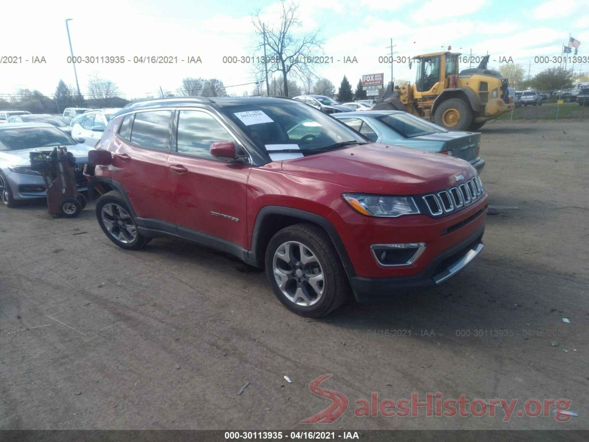 3C4NJDCB4LT161207 2020 JEEP COMPASS