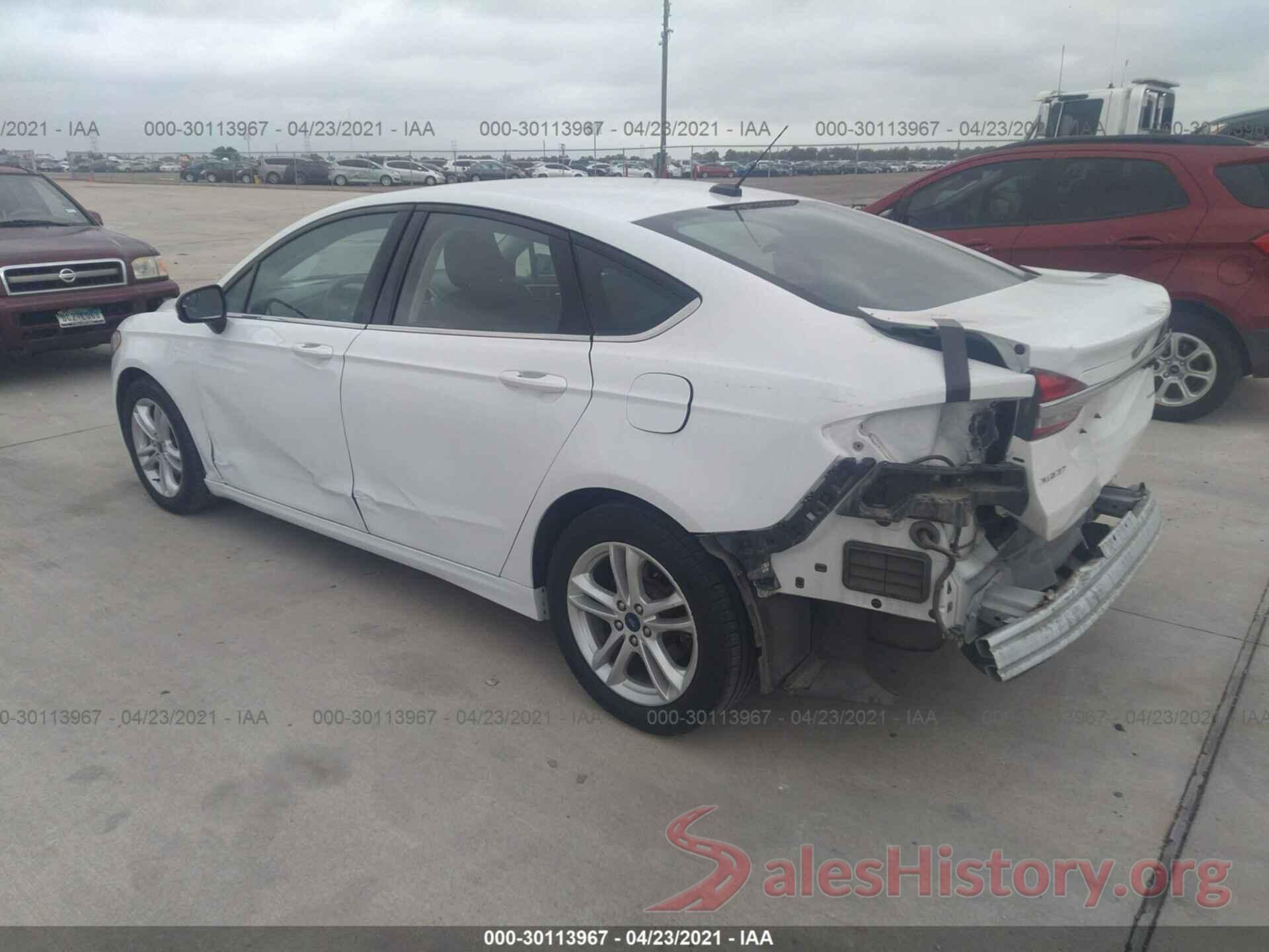 3FA6P0H71JR167174 2018 FORD FUSION