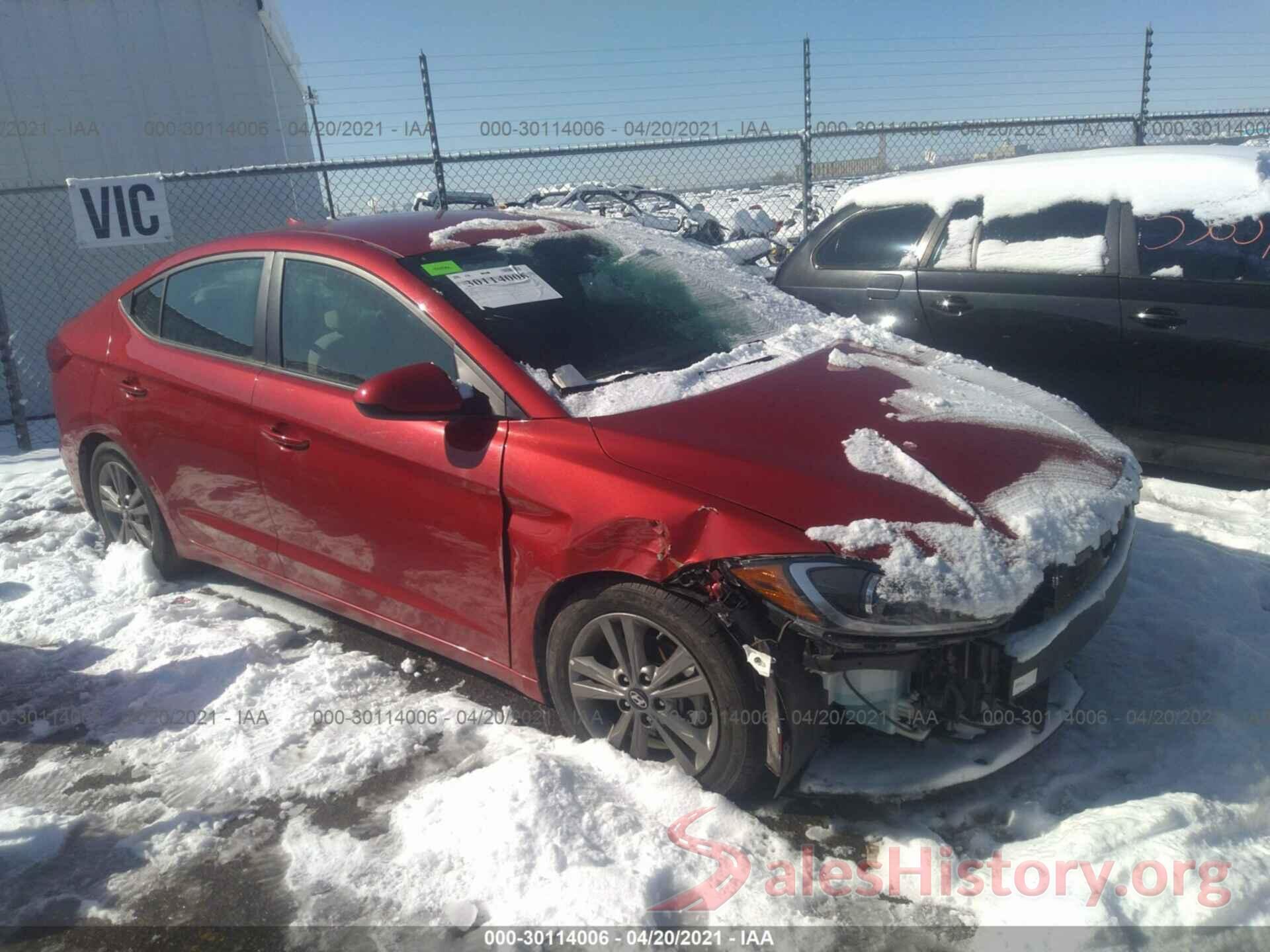 5NPD84LFXJH347485 2018 HYUNDAI ELANTRA