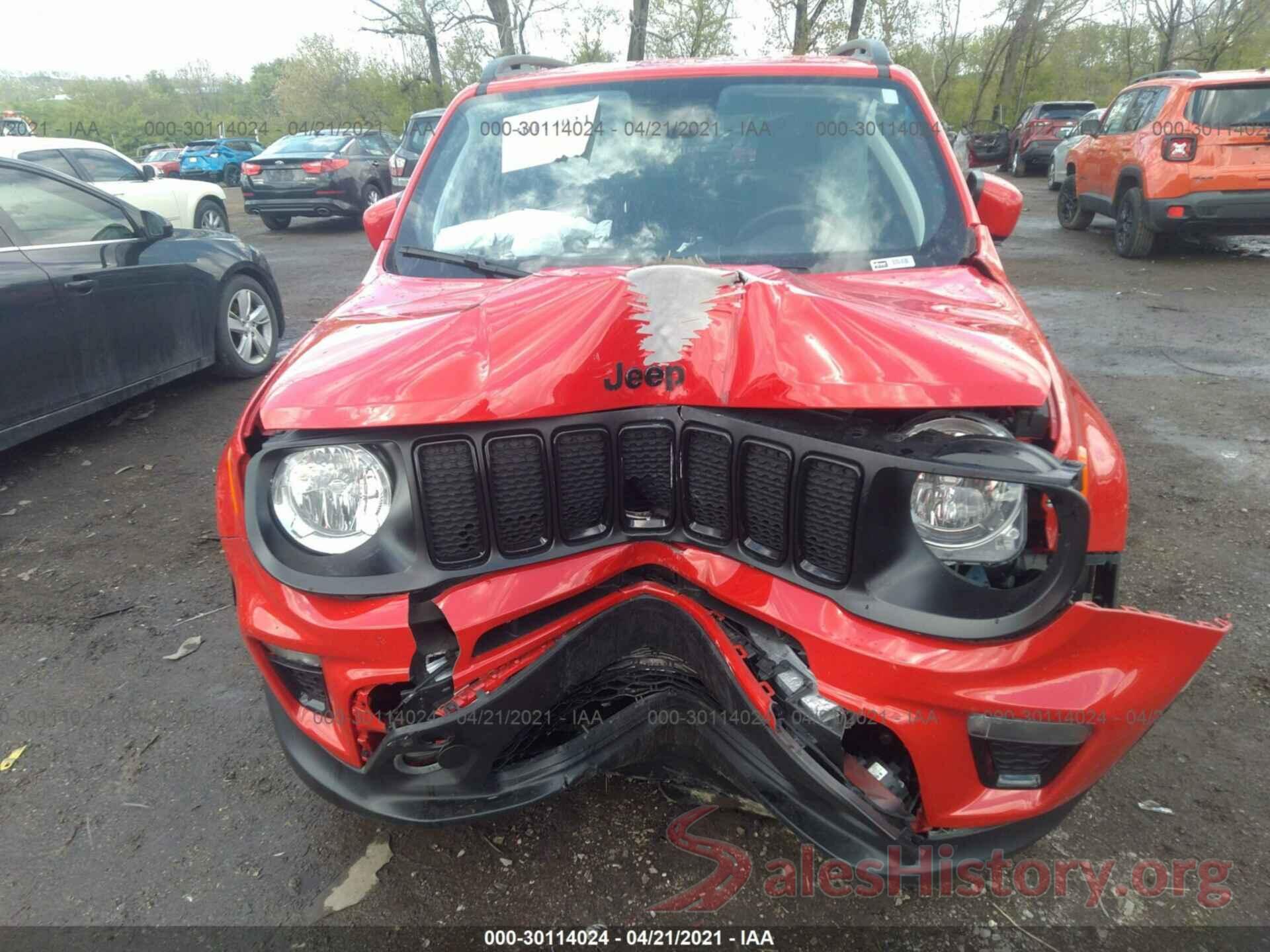 ZACNJABB4LPL16374 2020 JEEP RENEGADE