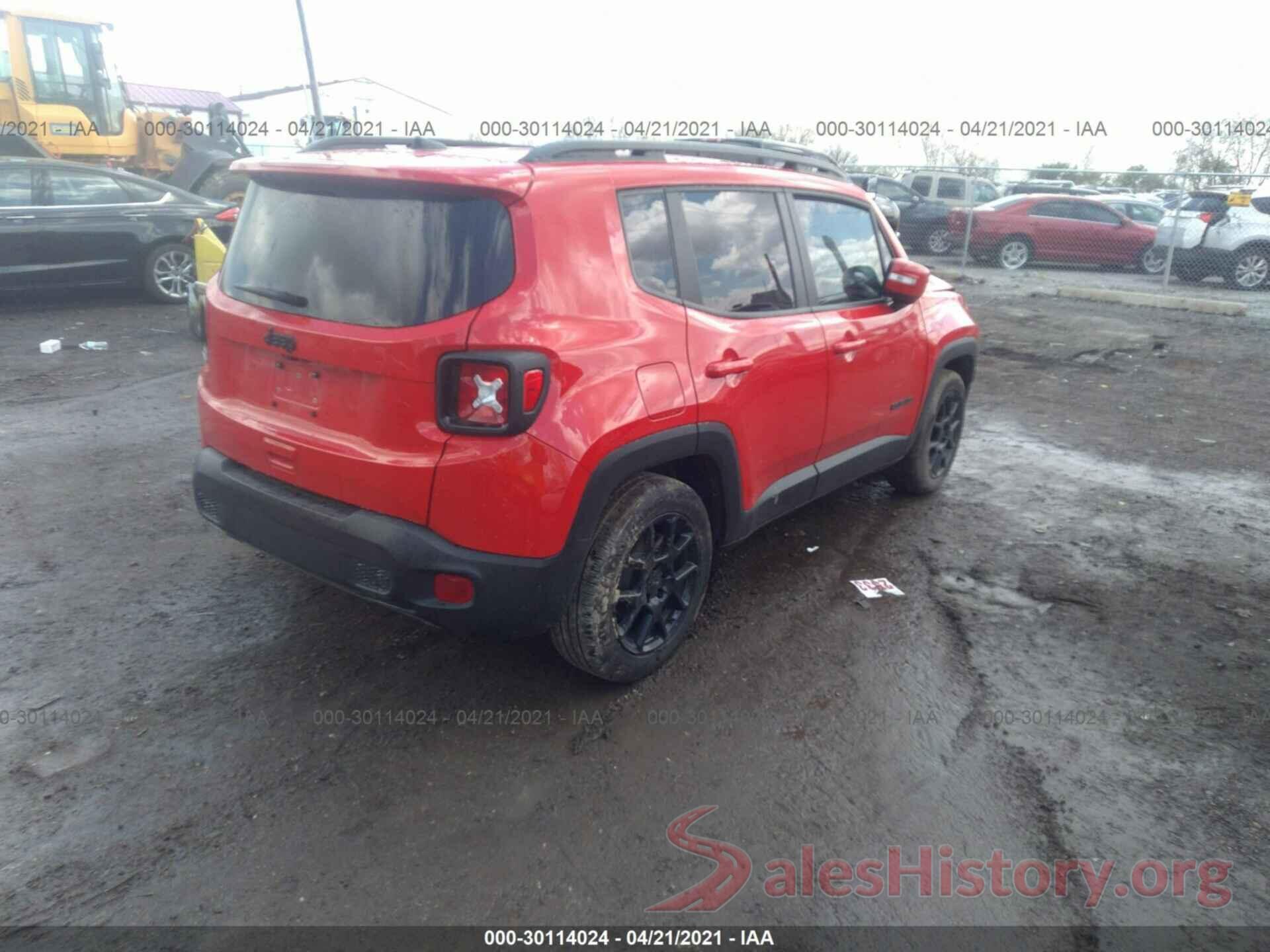 ZACNJABB4LPL16374 2020 JEEP RENEGADE