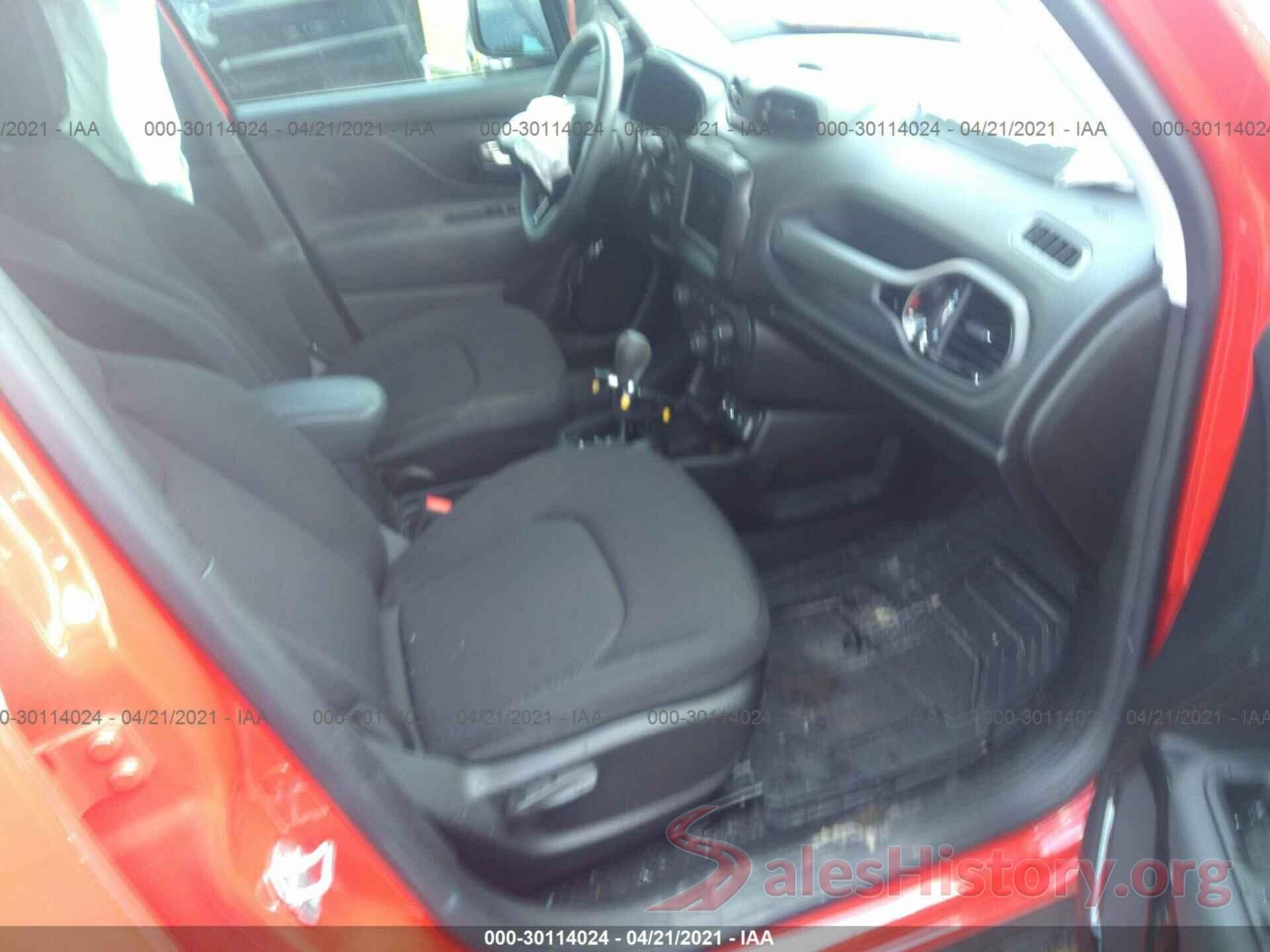 ZACNJABB4LPL16374 2020 JEEP RENEGADE