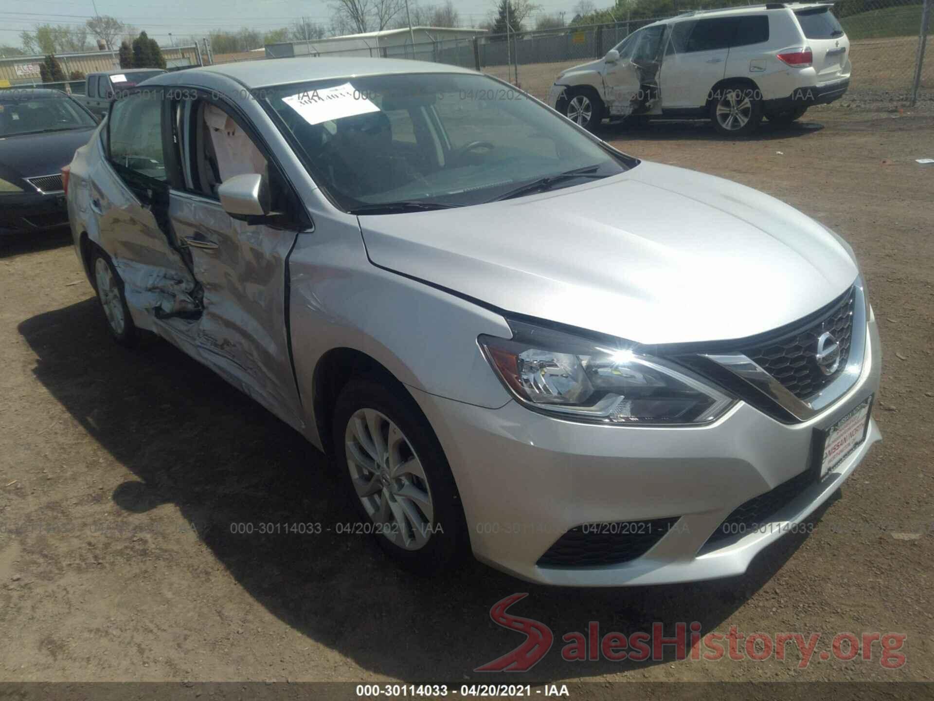 3N1AB7AP8KY351270 2019 NISSAN SENTRA