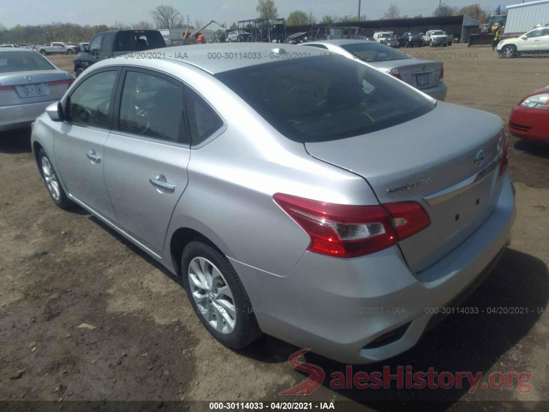 3N1AB7AP8KY351270 2019 NISSAN SENTRA