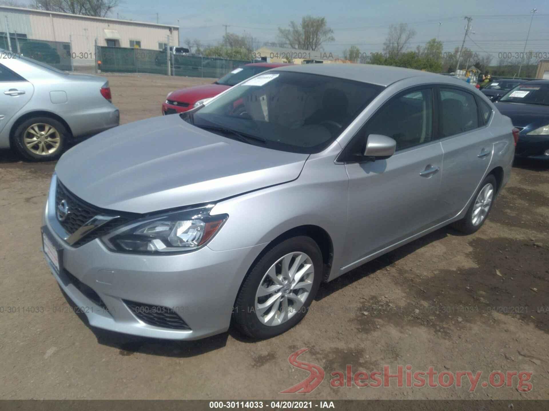 3N1AB7AP8KY351270 2019 NISSAN SENTRA