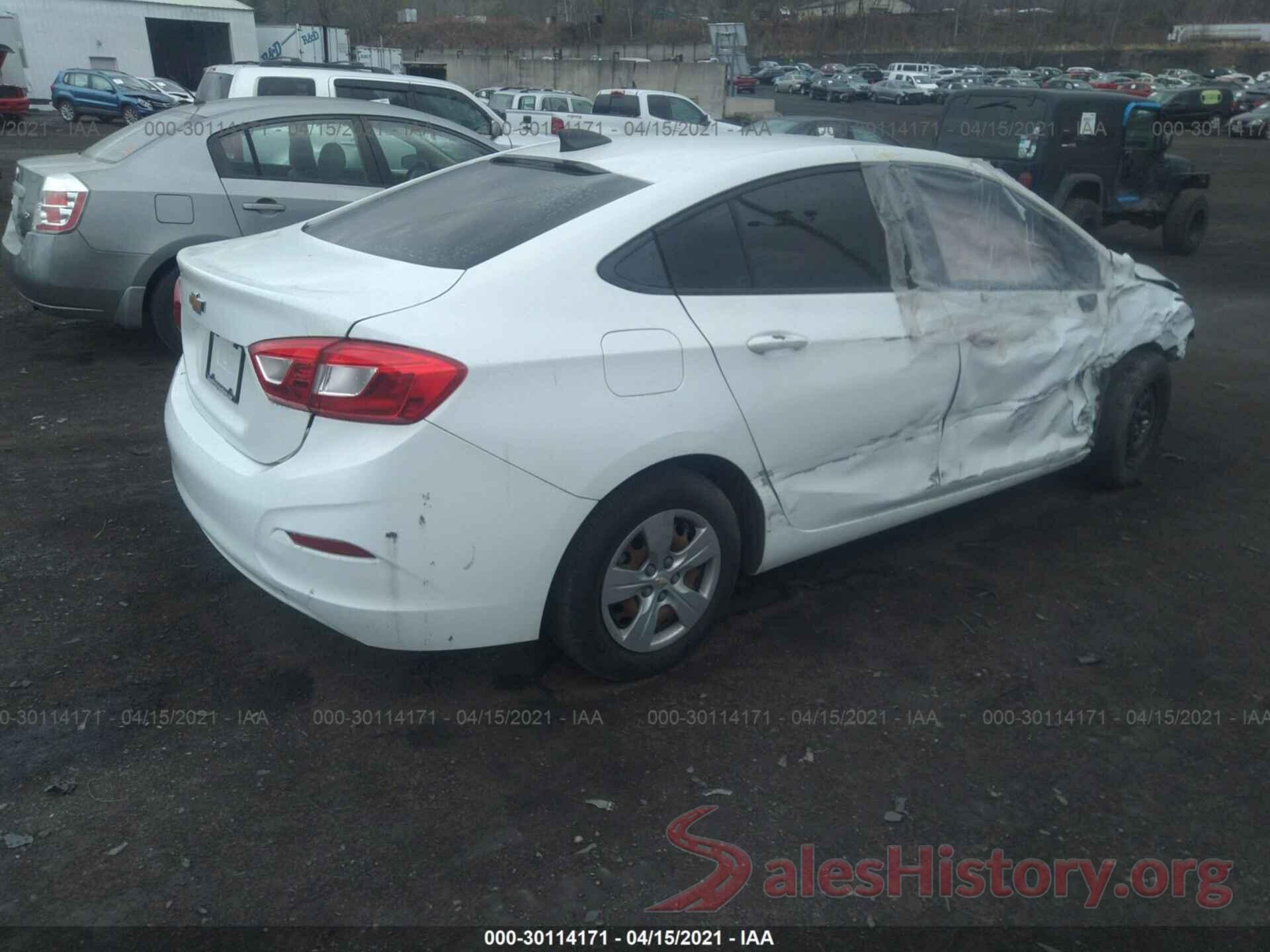 1G1BB5SM0G7283283 2016 CHEVROLET CRUZE