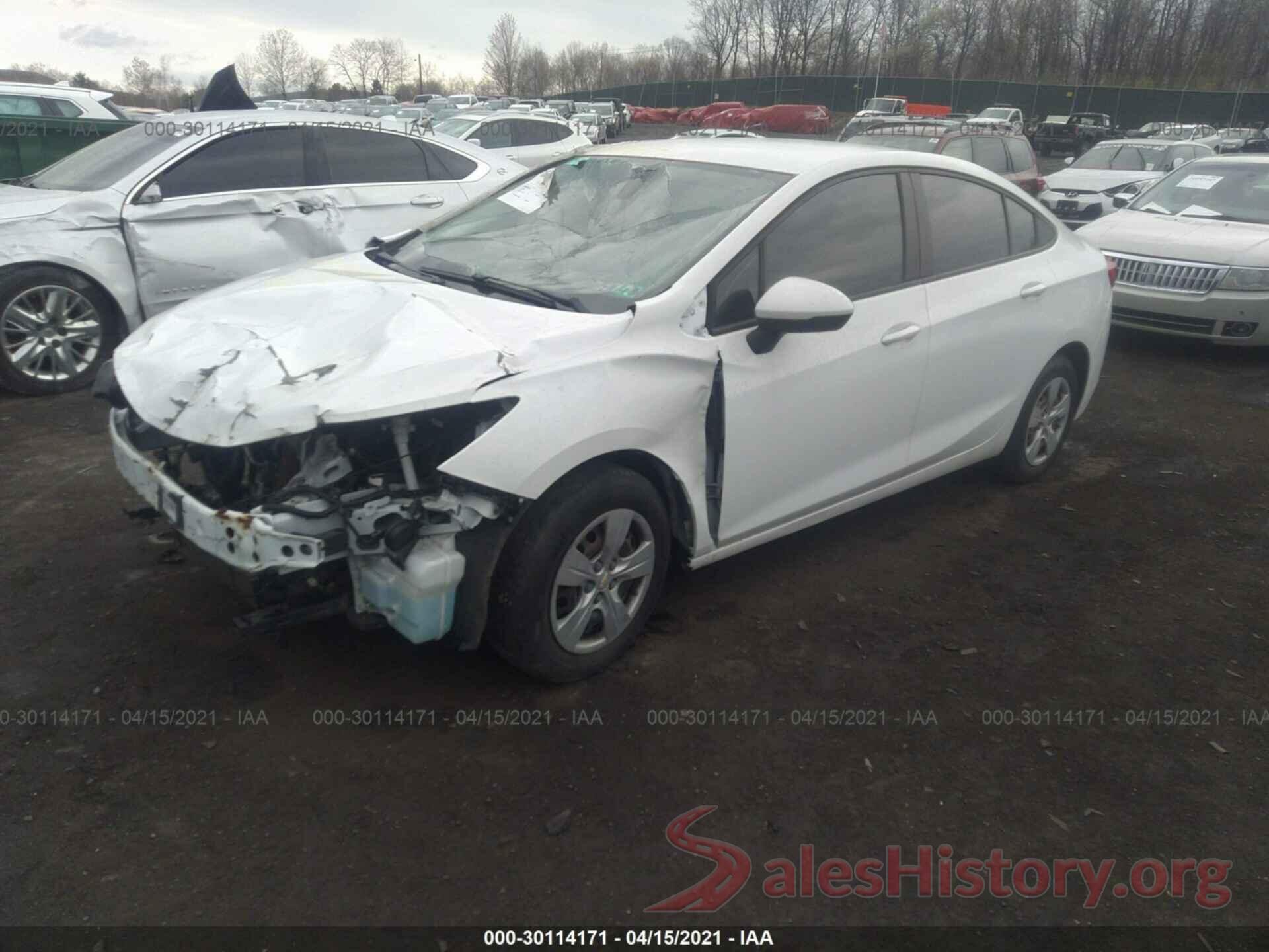 1G1BB5SM0G7283283 2016 CHEVROLET CRUZE