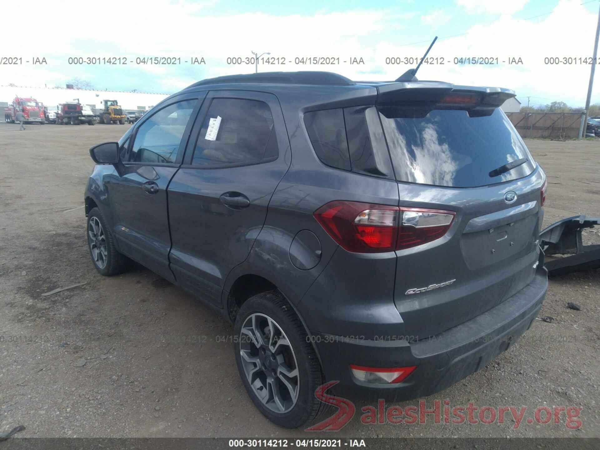 MAJ6S3JL9LC336186 2020 FORD ECOSPORT