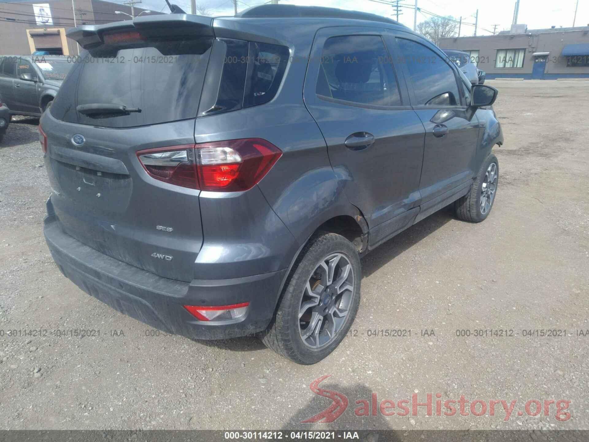 MAJ6S3JL9LC336186 2020 FORD ECOSPORT