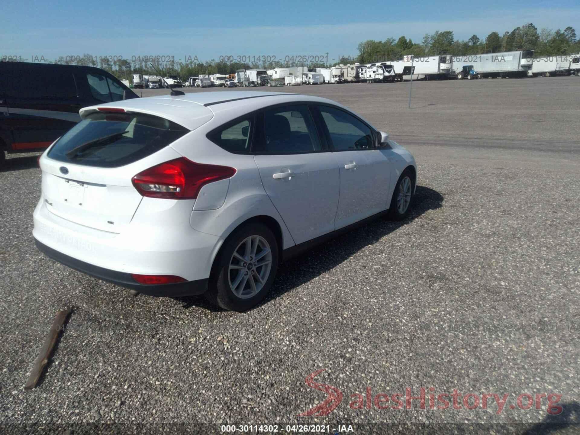 1FADP3K29JL207182 2018 FORD FOCUS