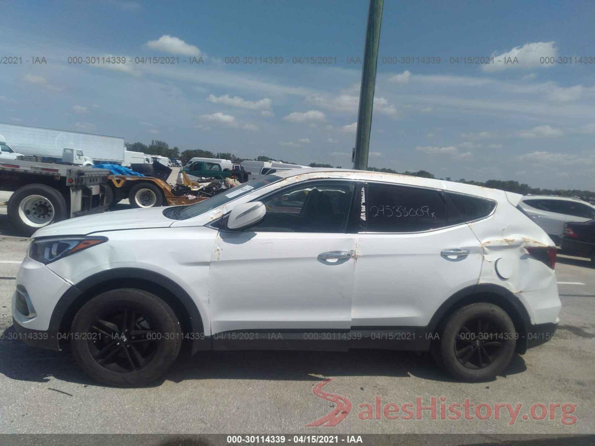 5NMZTDLBXJH105200 2018 HYUNDAI SANTA FE SPORT