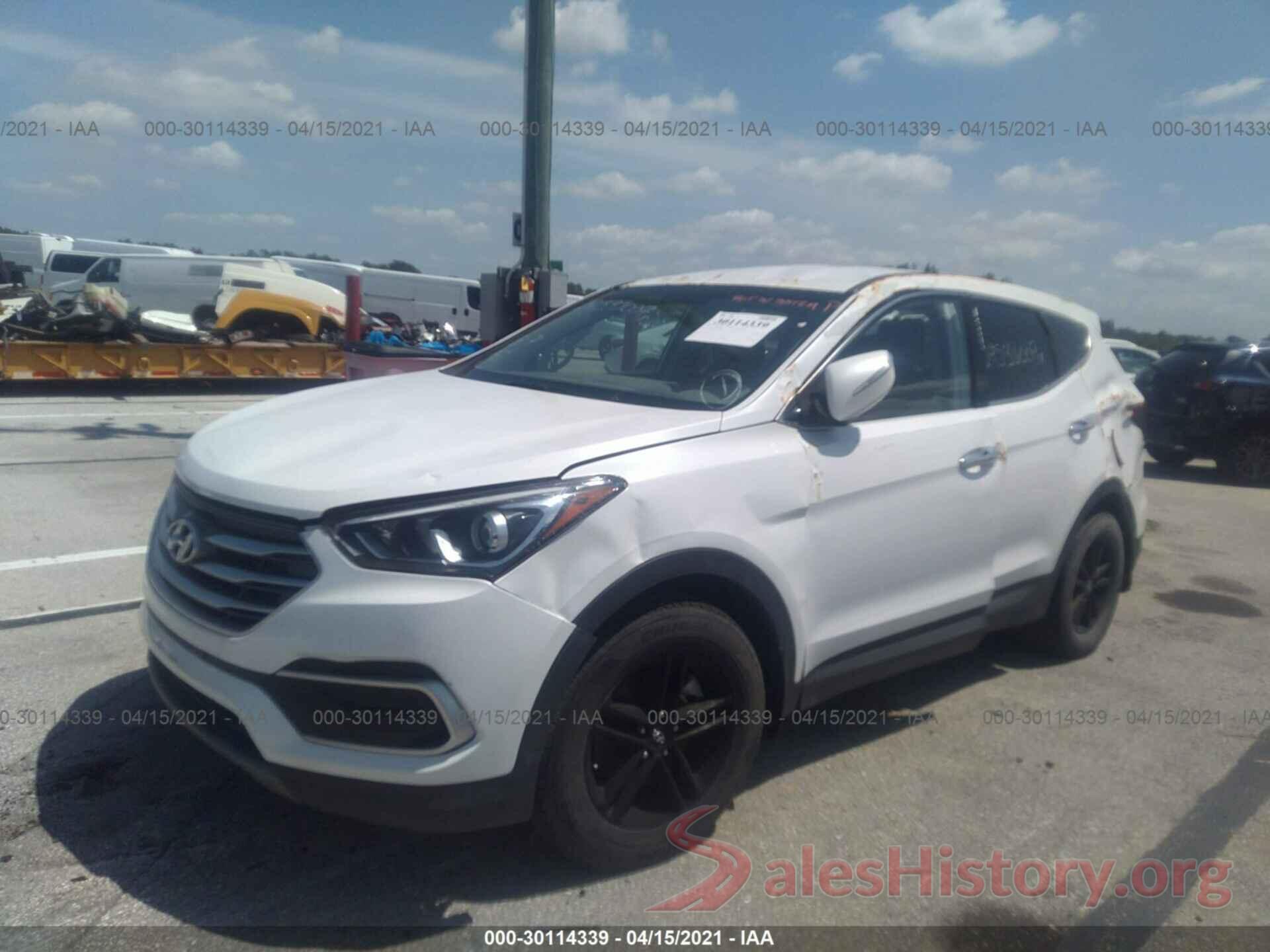 5NMZTDLBXJH105200 2018 HYUNDAI SANTA FE SPORT