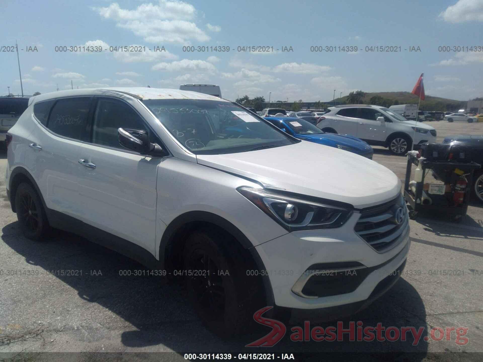 5NMZTDLBXJH105200 2018 HYUNDAI SANTA FE SPORT