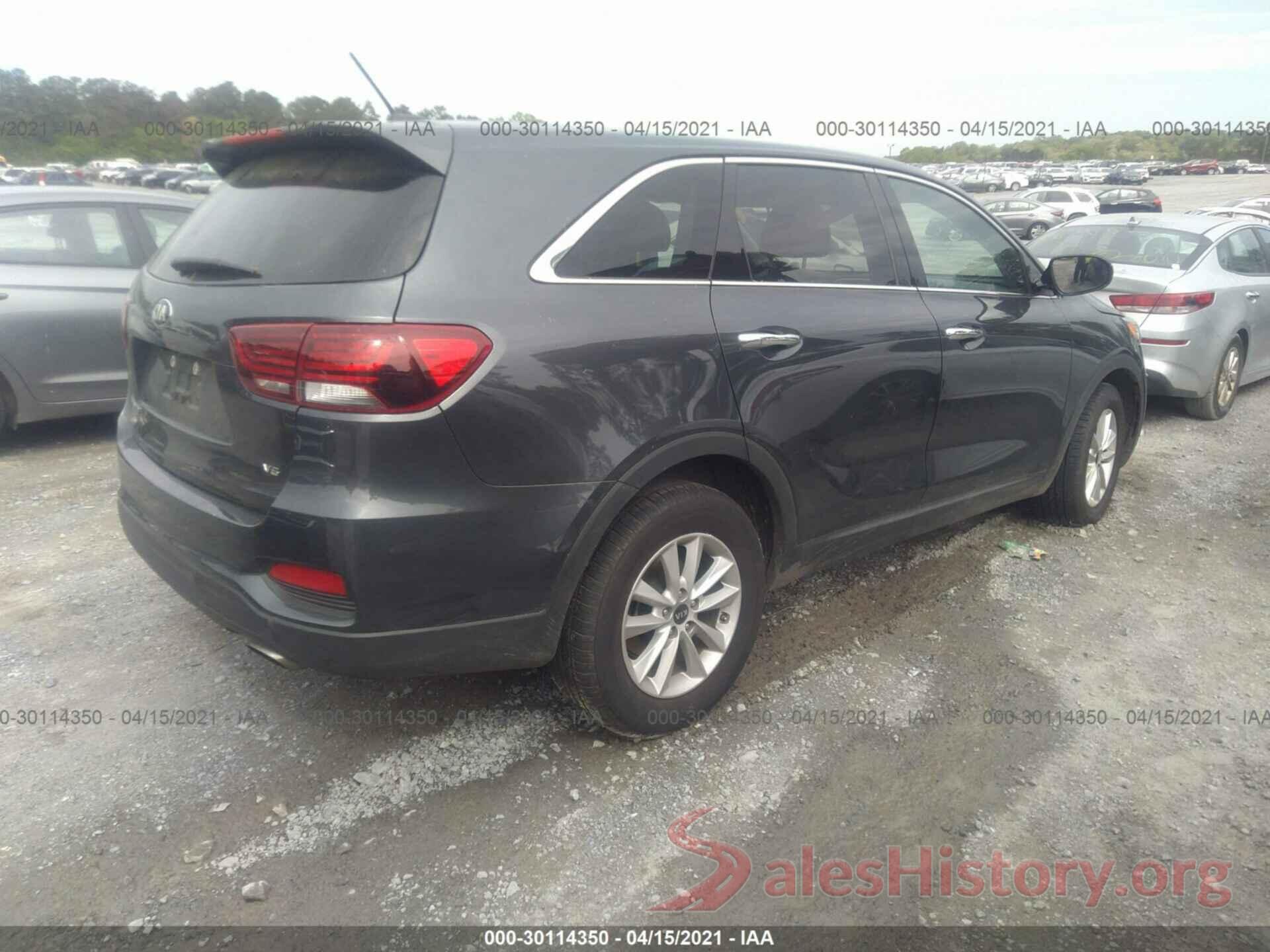 5XYPG4A50LG627498 2020 KIA SORENTO