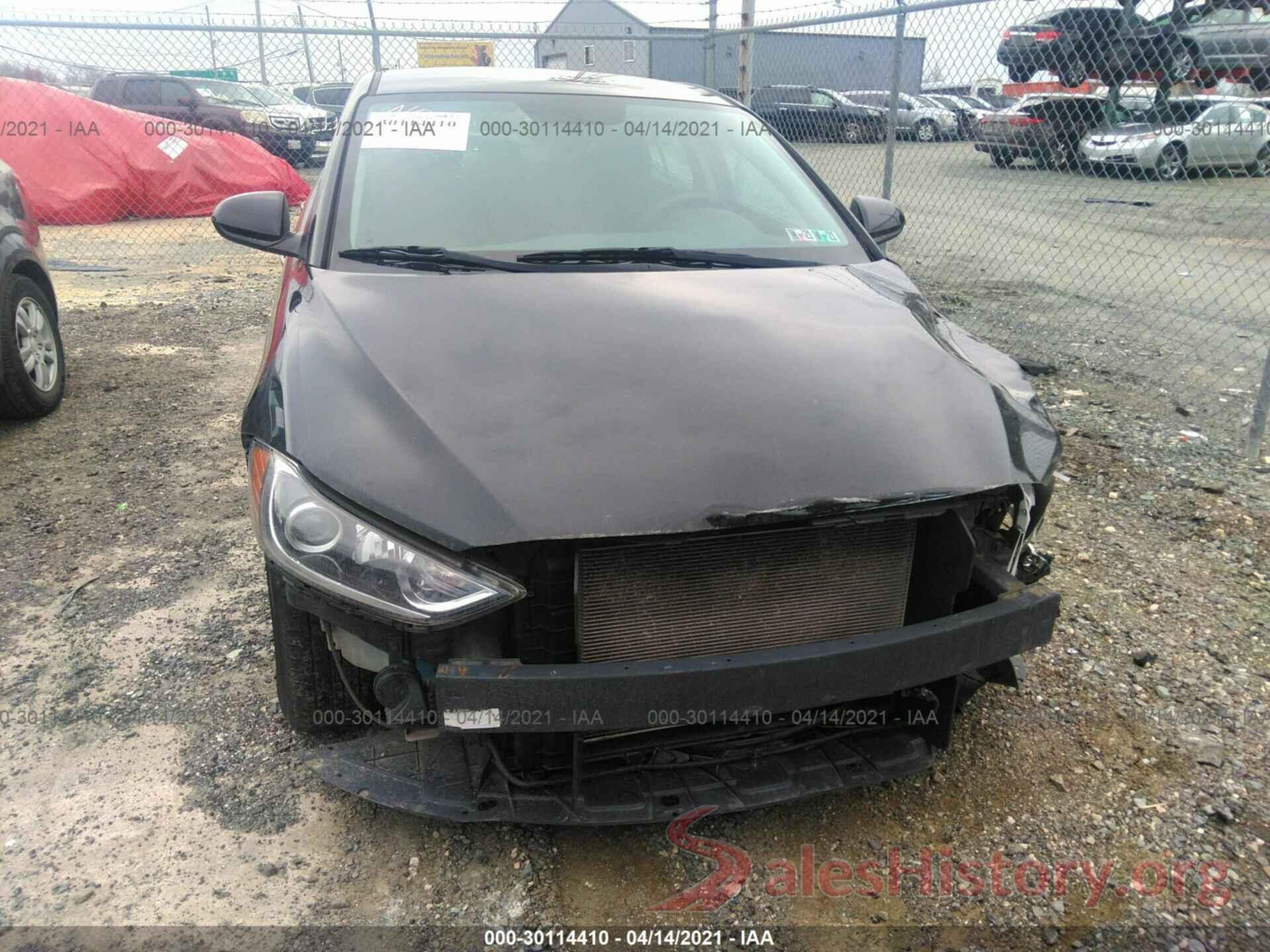 5NPD74LF6JH268611 2018 HYUNDAI ELANTRA