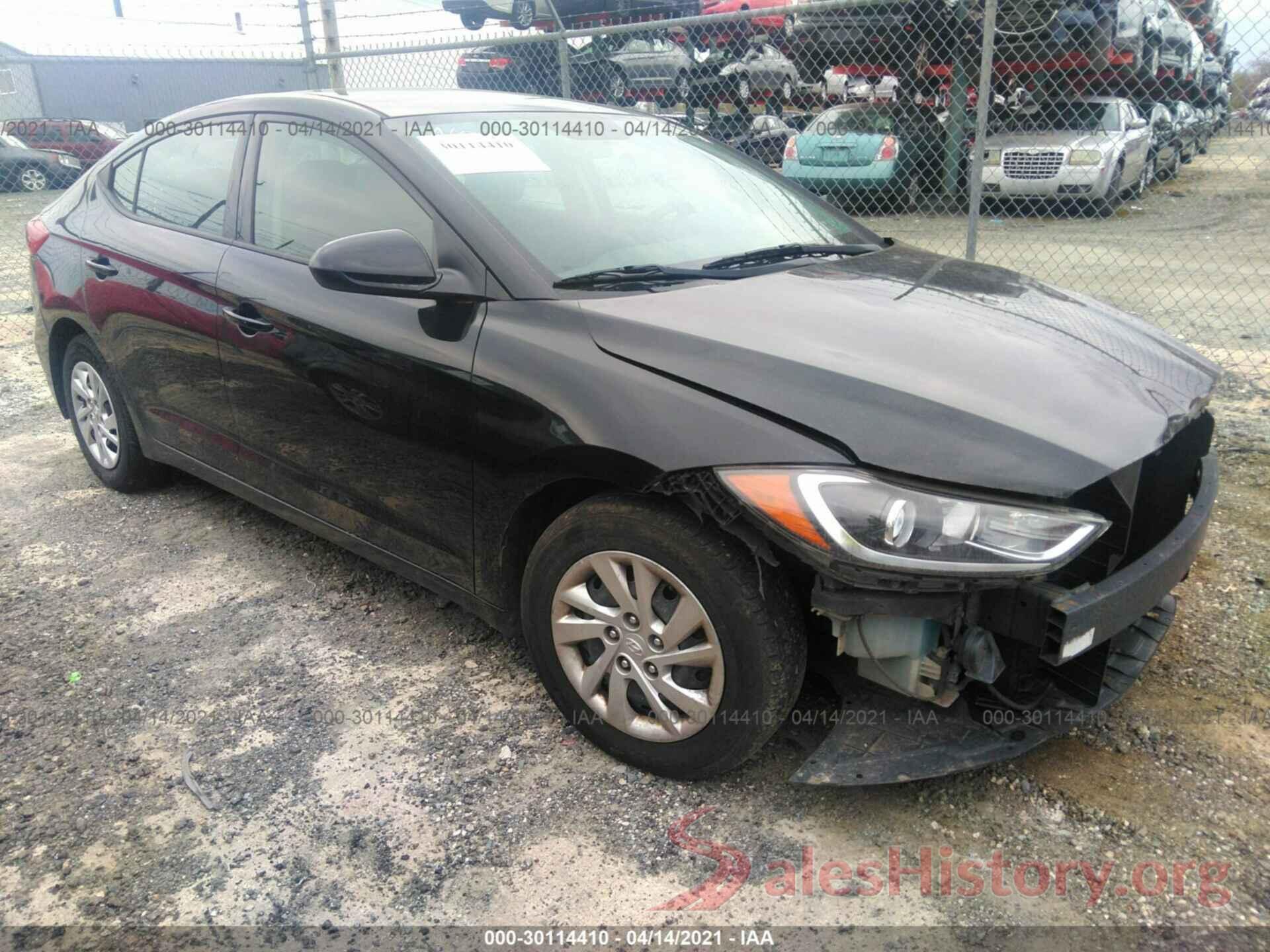 5NPD74LF6JH268611 2018 HYUNDAI ELANTRA