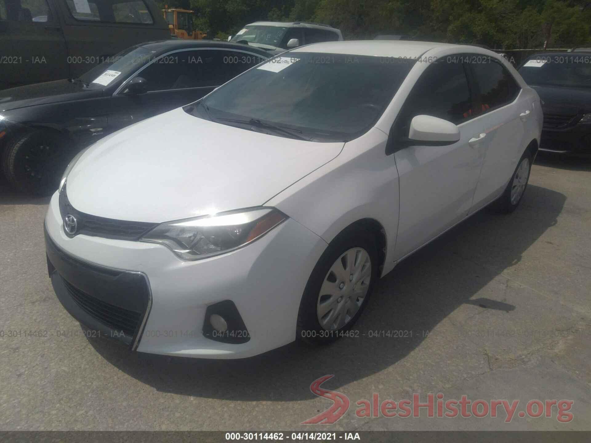 2T1BURHE8GC680084 2016 TOYOTA COROLLA