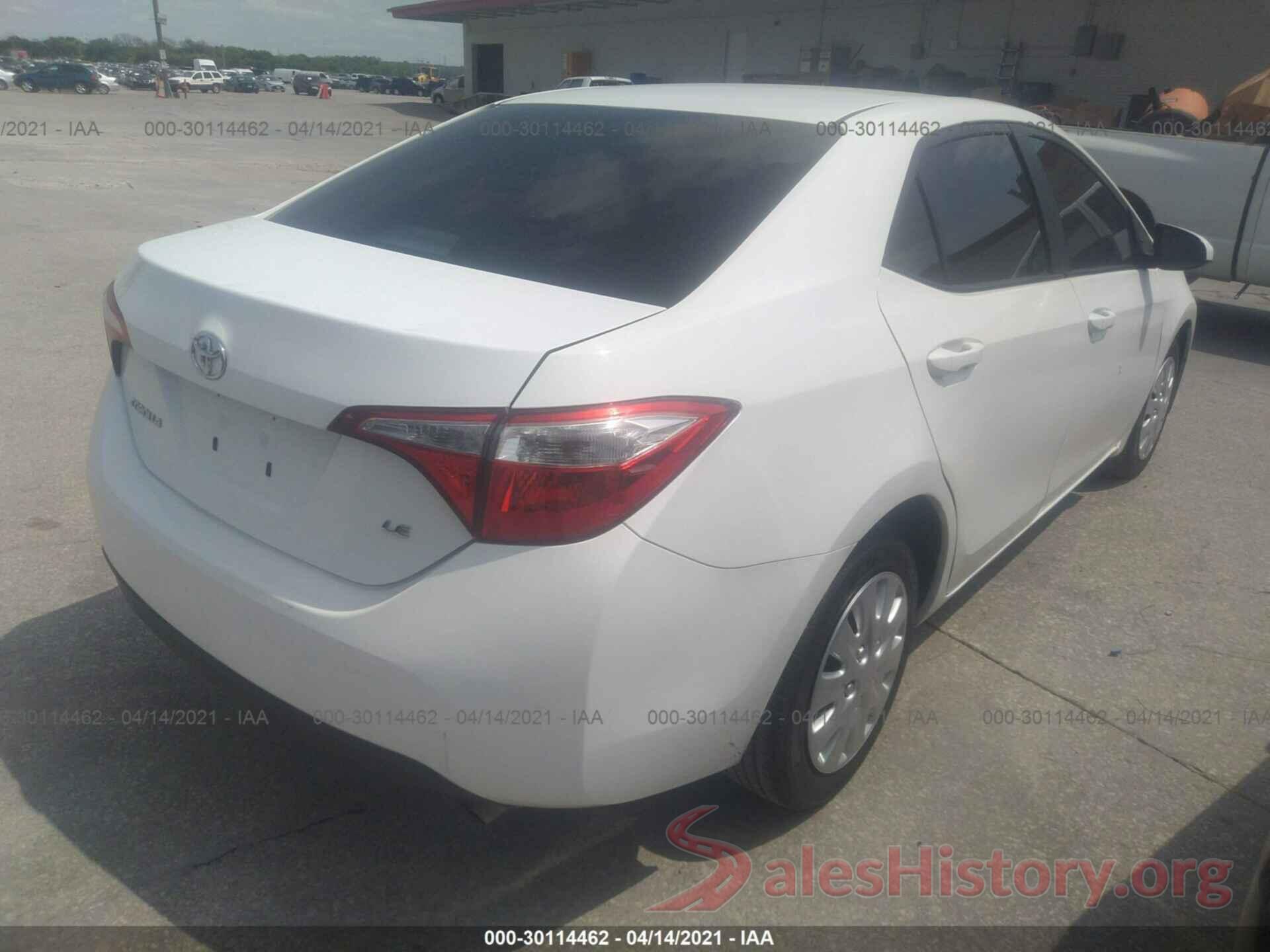 2T1BURHE8GC680084 2016 TOYOTA COROLLA