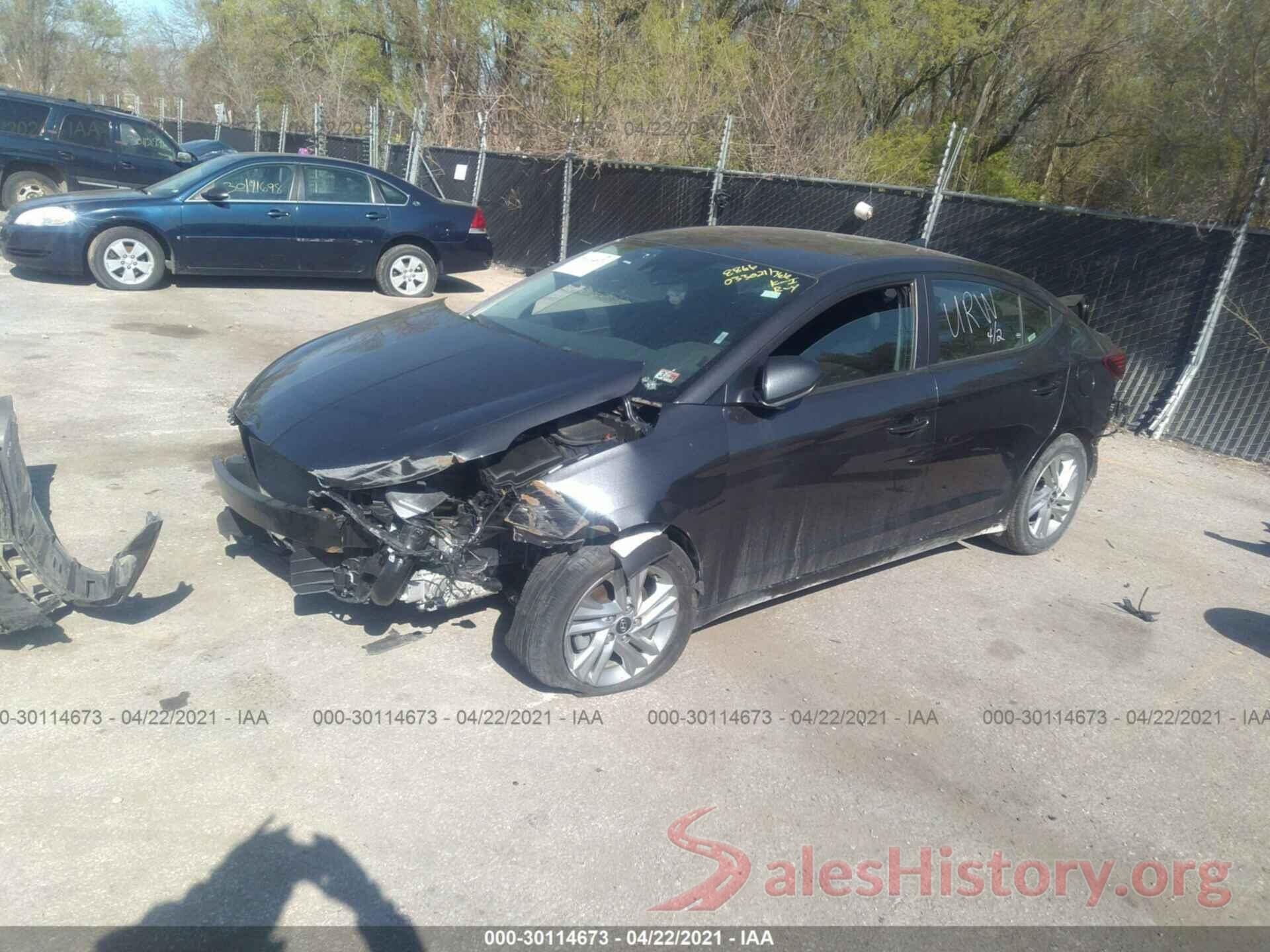 5NPD84LF8LH584687 2020 HYUNDAI ELANTRA