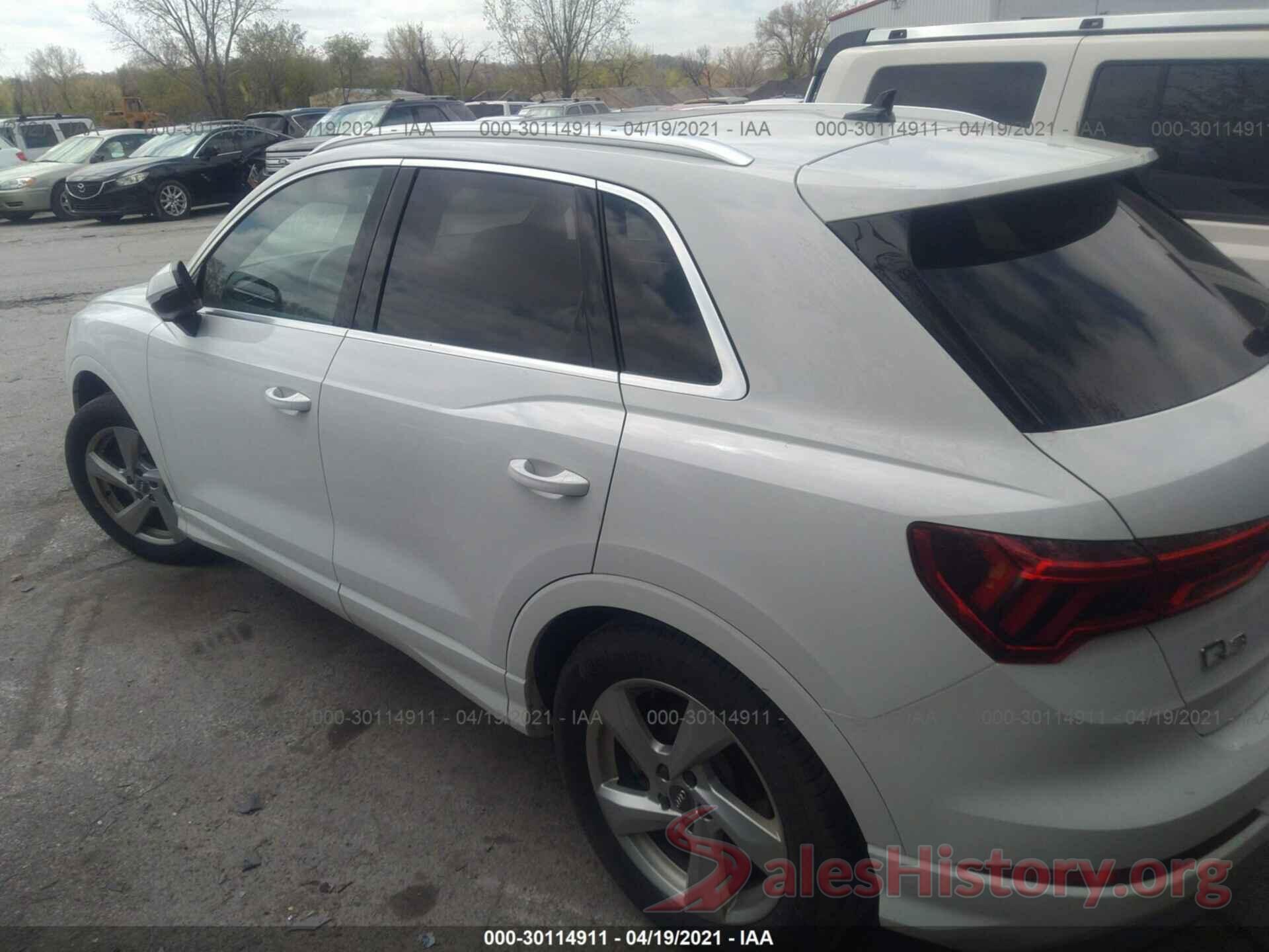 WA1AECF34L1054001 2020 AUDI Q3